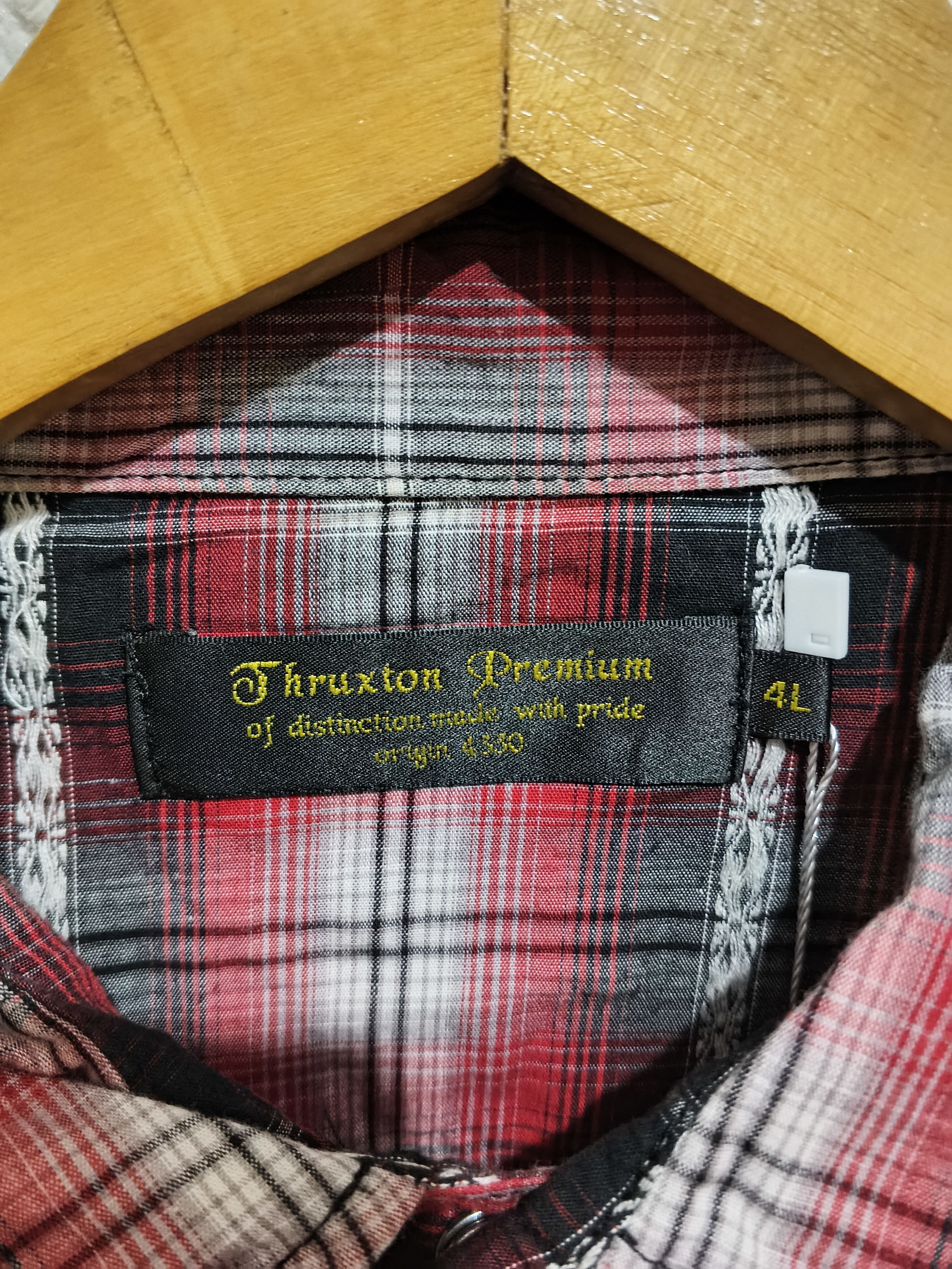 Japanese Brand THRUXTON Punk Gothic Shirt Size US M / EU 48-50 / 2 - 6 Thumbnail