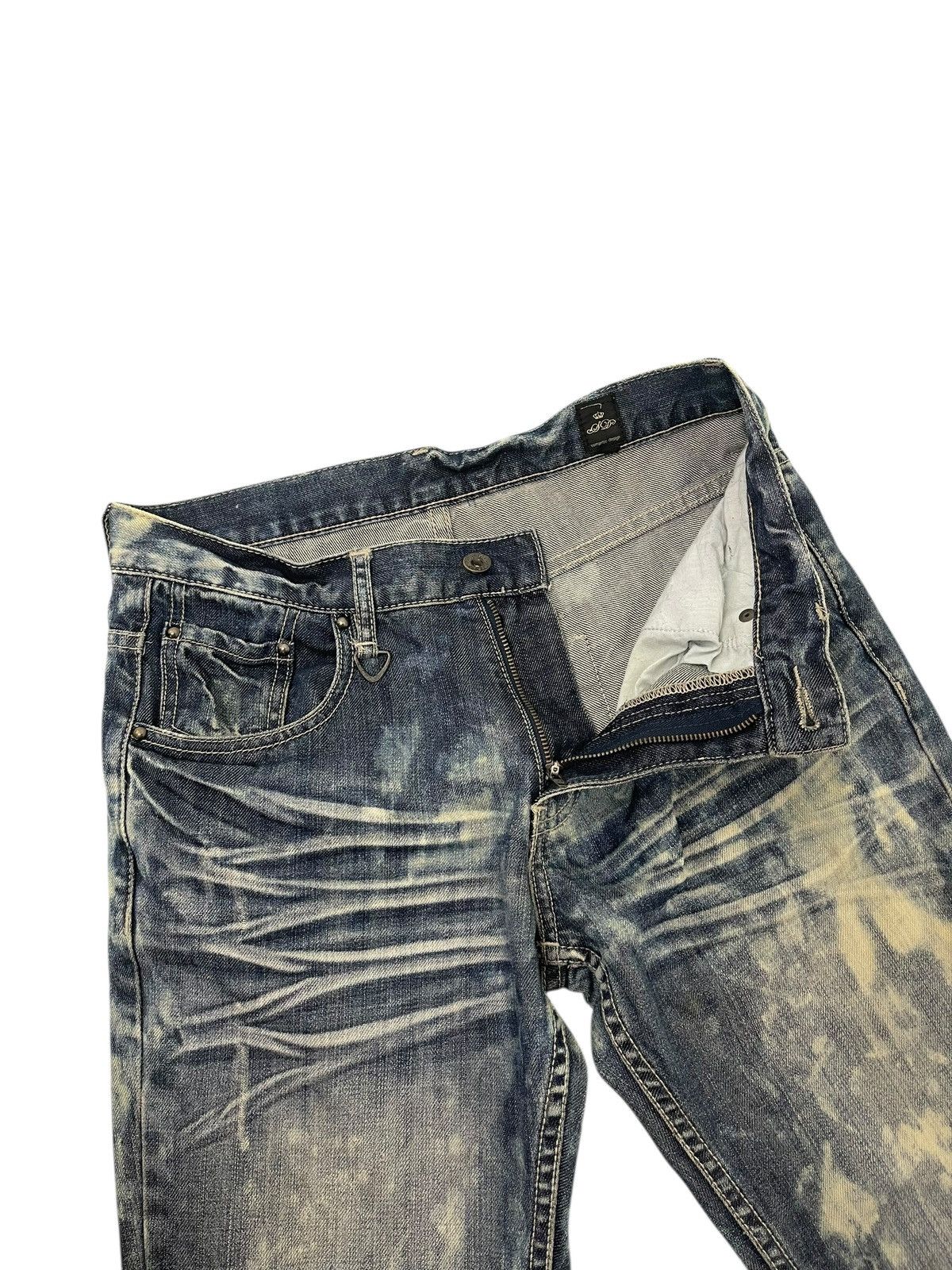 Japanese Brand Slim Jeans Semantic Design Washed goa amiri cdg dior 3🟦1 Size US 30 / EU 46 - 8 Thumbnail