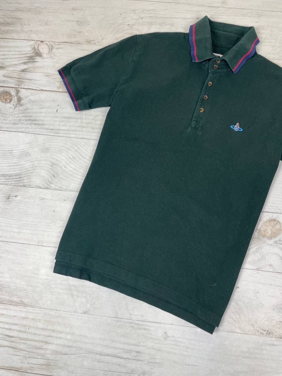 Vivienne Westwood Vivienne Westwood Polo Shirt Orb Basic Luxury Size US L / EU 52-54 / 3 - 4 Thumbnail
