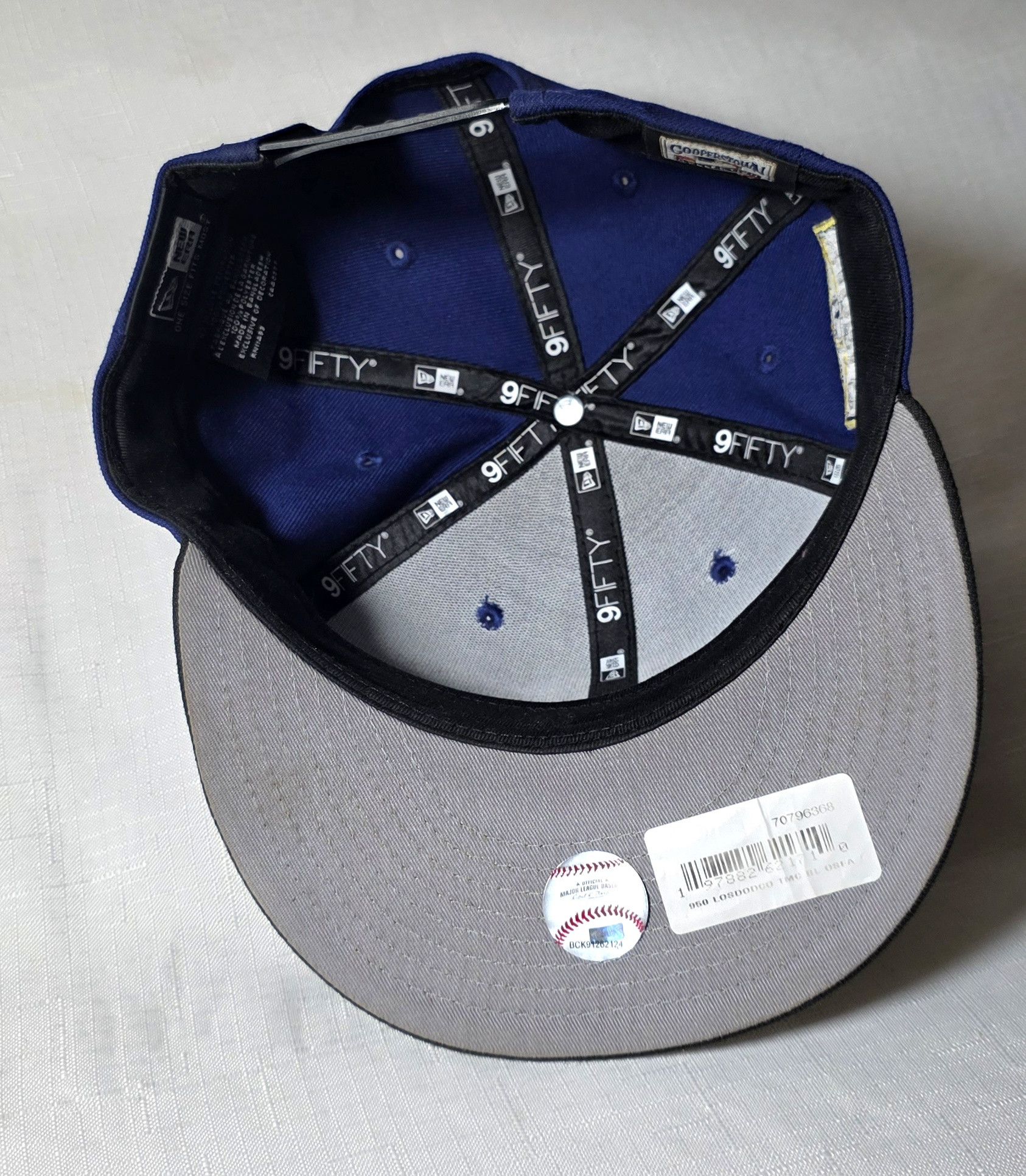 New Era New Era Upside Down LA Dodgers Black Blue 9FIFTY Snapback Size ONE SIZE - 5 Thumbnail