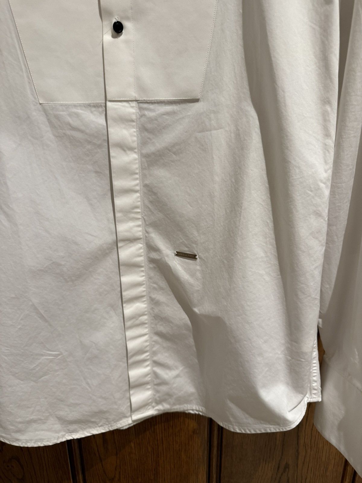 Dsquared2 SS12 Dsquared white dress tuxedo black button shirt dinner Size US M / EU 48-50 / 2 - 7 Thumbnail