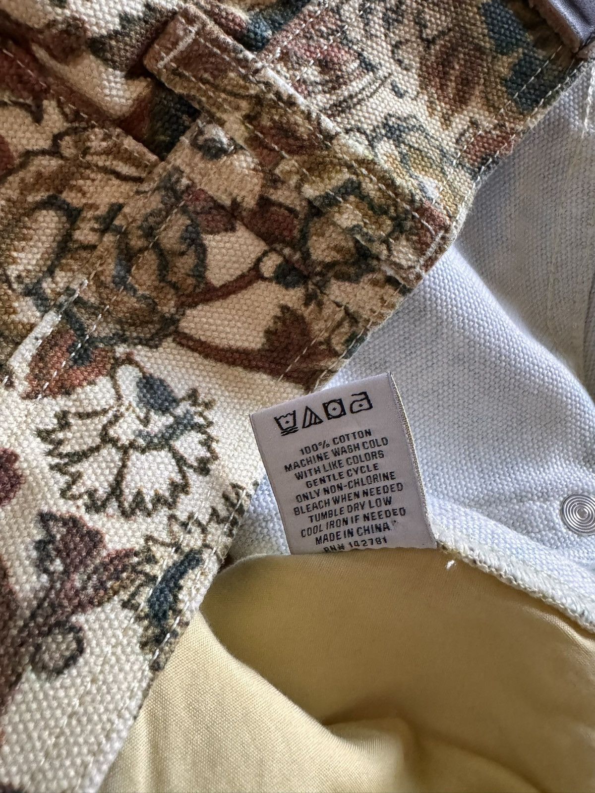 Aime Leon Dore Flower Print Carpenter Denim Size US 32 / EU 48 - 6 Thumbnail