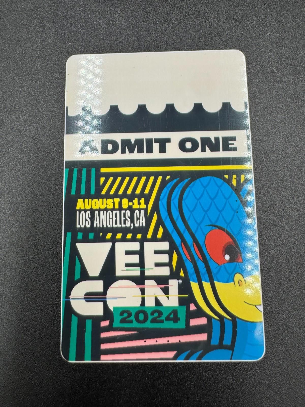 Other Rare VeeCon 2024 Physical Ticket VeeFriends Gary Vaynerchuk Size ONE SIZE - 3 Thumbnail