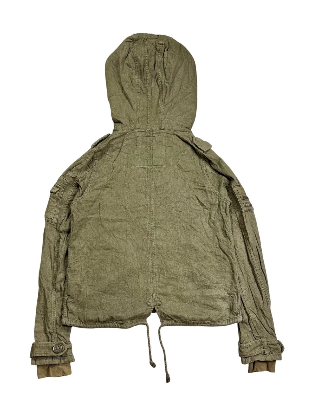 Le Grande Bleu (L.G.B.) 2000s SLY - Apocalypse Style Cargo Hooded Jacket Size US M / EU 48-50 / 2 - 4 Thumbnail