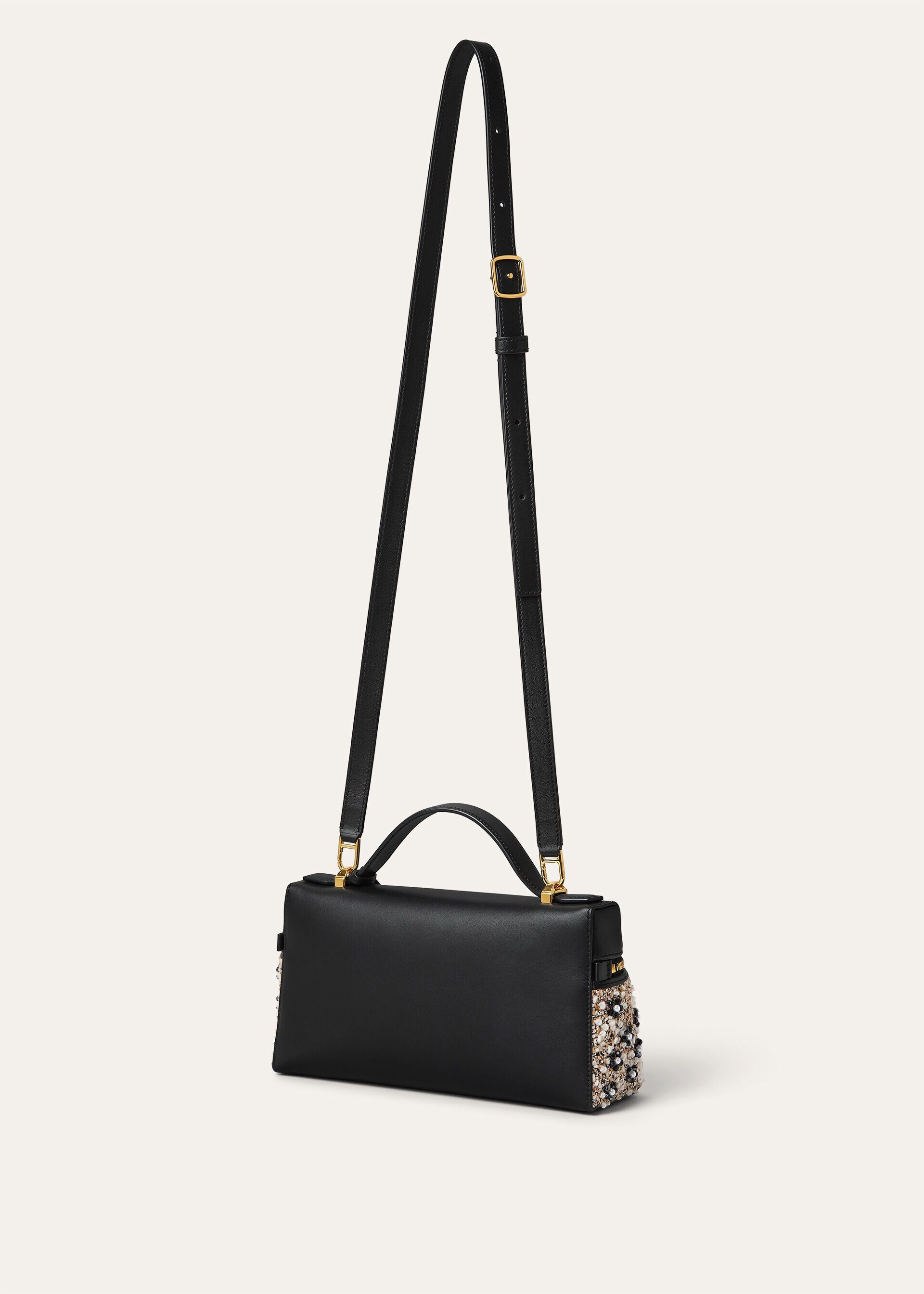 Loro Piana os11x0426 FAR1080 Size: OS / L23 Extra Crossbody Bag Black Size ONE SIZE - 2 Thumbnail