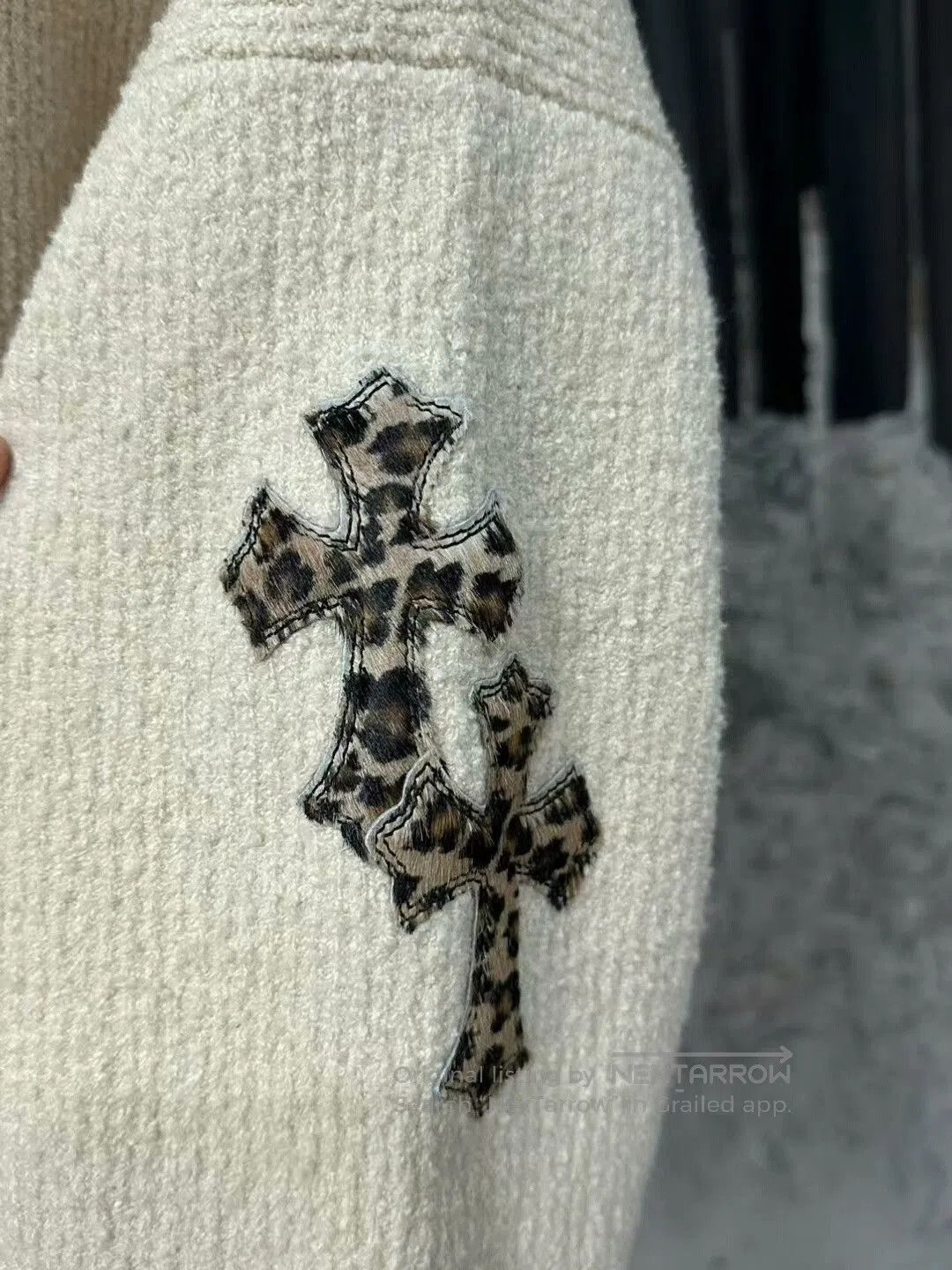 Chrome Hearts chrome hearts leopard cross hoodie sweatshirt. Size US S / EU 44-46 / 1 - 5 Thumbnail