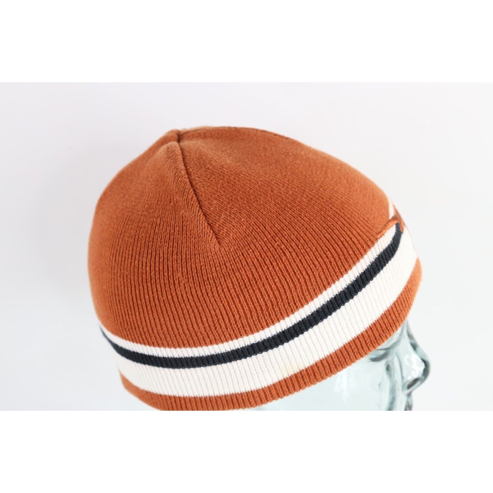 Vintage Vintage 90s Reversible University of Texas Ribbed Knit Hat Size ONE SIZE - 6 Thumbnail