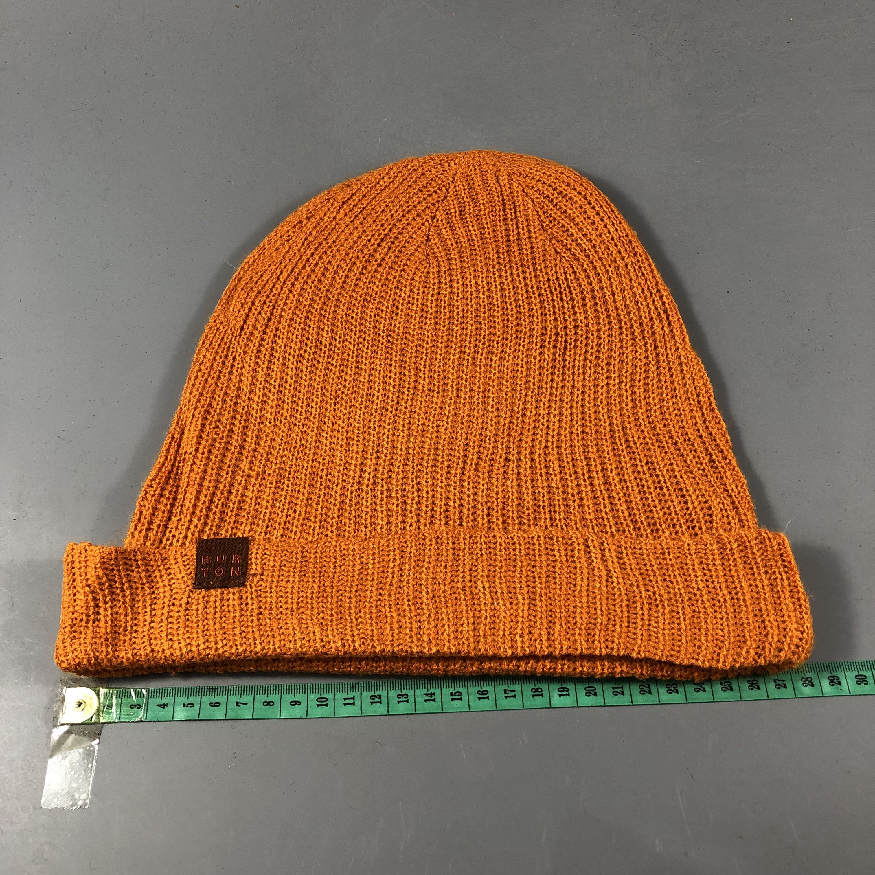 Burton Burton Orange Beanie Snowcap Snow Hat B876 Size ONE SIZE - 3 Thumbnail