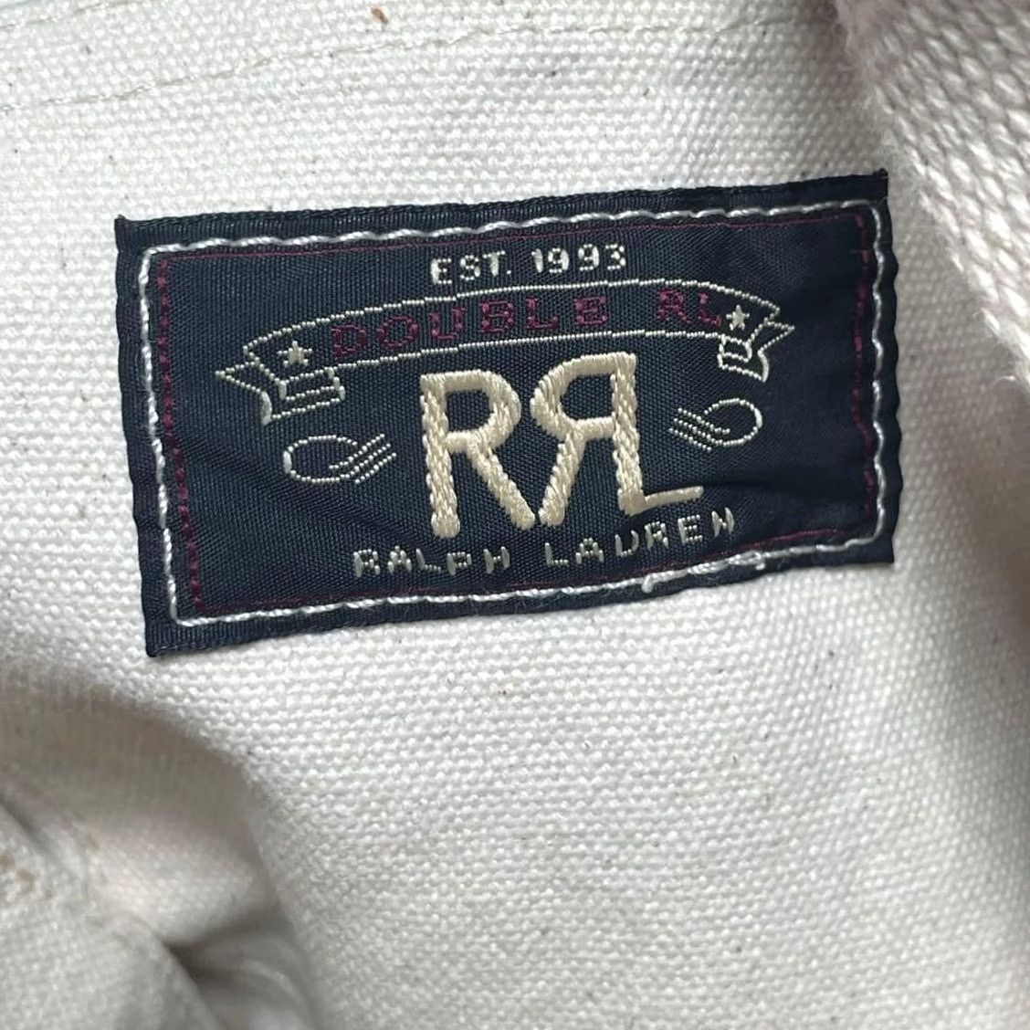 Ralph Lauren RRL RALPH LAUREN Men's Tote Bag Canvas Cream Casual Medium Ivory Bag NEW Size ONE SIZE - 3 Thumbnail