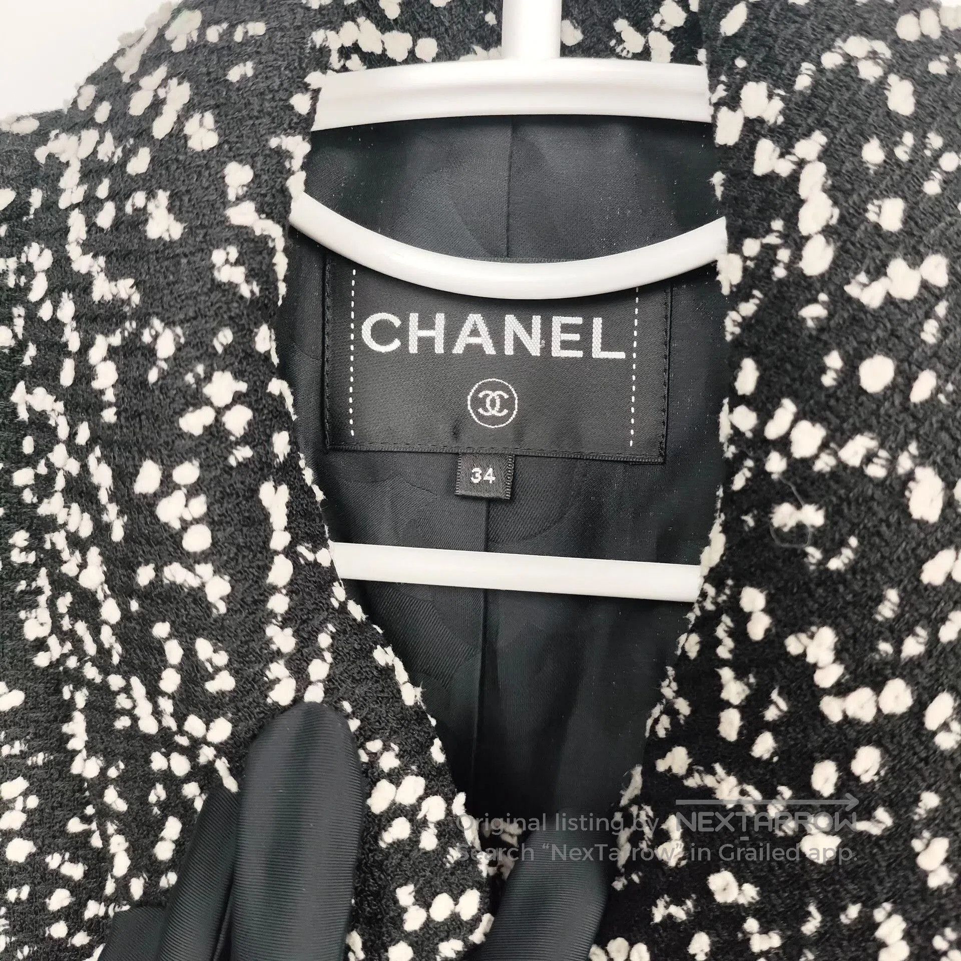 Chanel Chanel 19c Cruise Short Tweed Jacket. Size XXS / US 00 / IT 34 - 5 Thumbnail