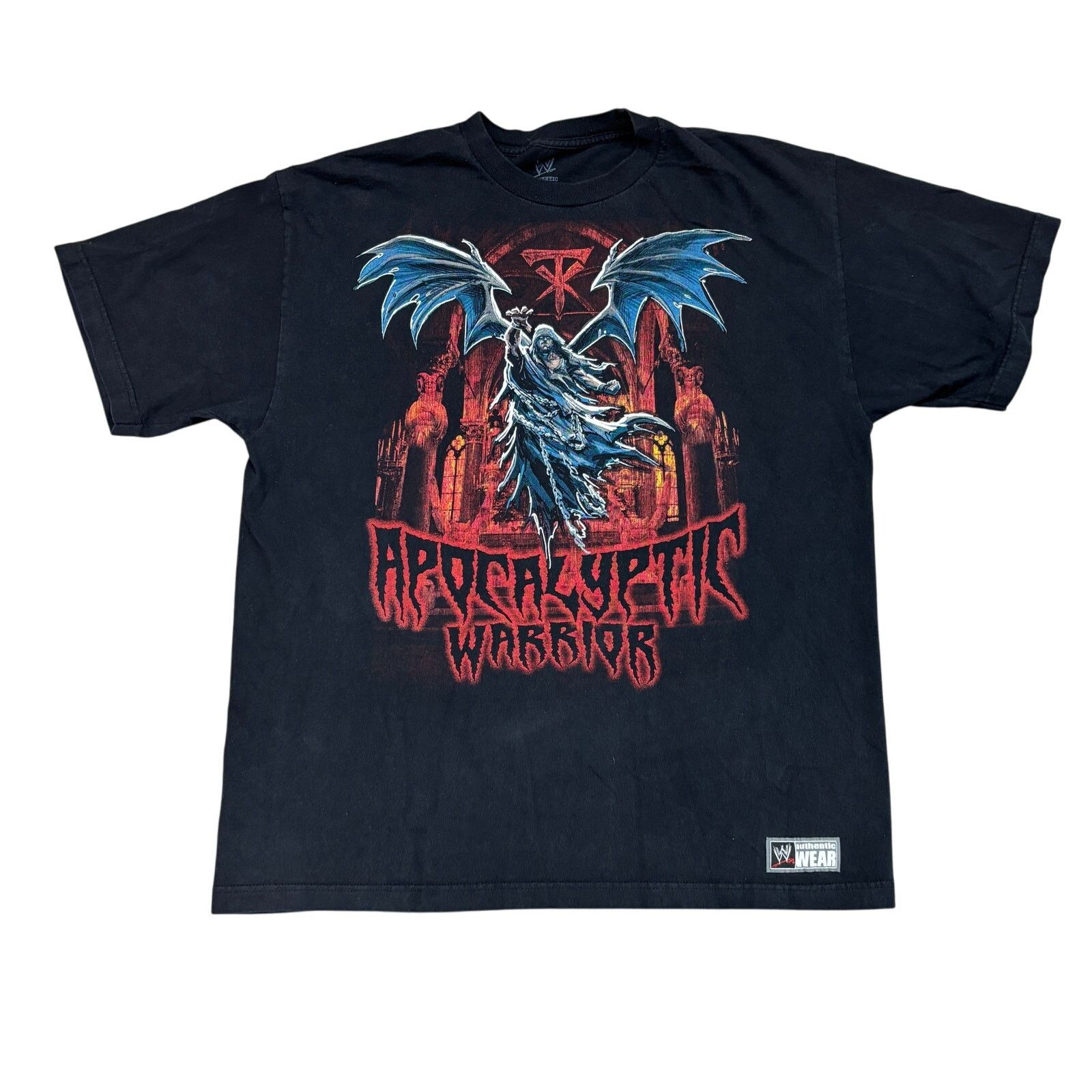 WWE WWE The Undertaker Apocalyptic Warrior T Shirt Men's XL Y2K Size US XL / EU 56 / 4 - 1 Thumbnail