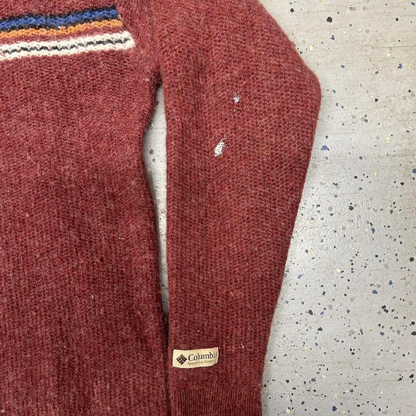 Other Burgundy and multi-coloured Columbia wool sweater Size M / US 6-8 / IT 42-44 - 4 Thumbnail