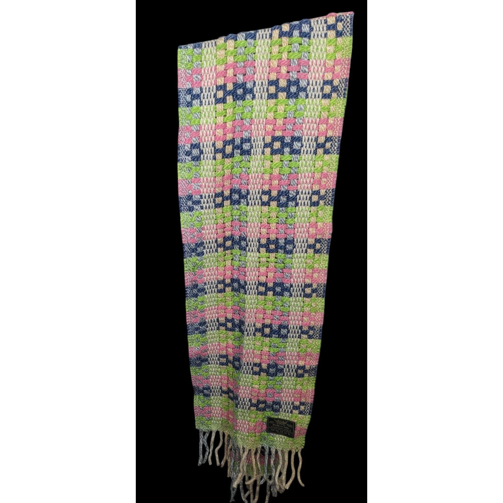Other Rainbow Lamb's Wool Fringed Italian Scarf Size ONE SIZE - 1 Thumbnail
