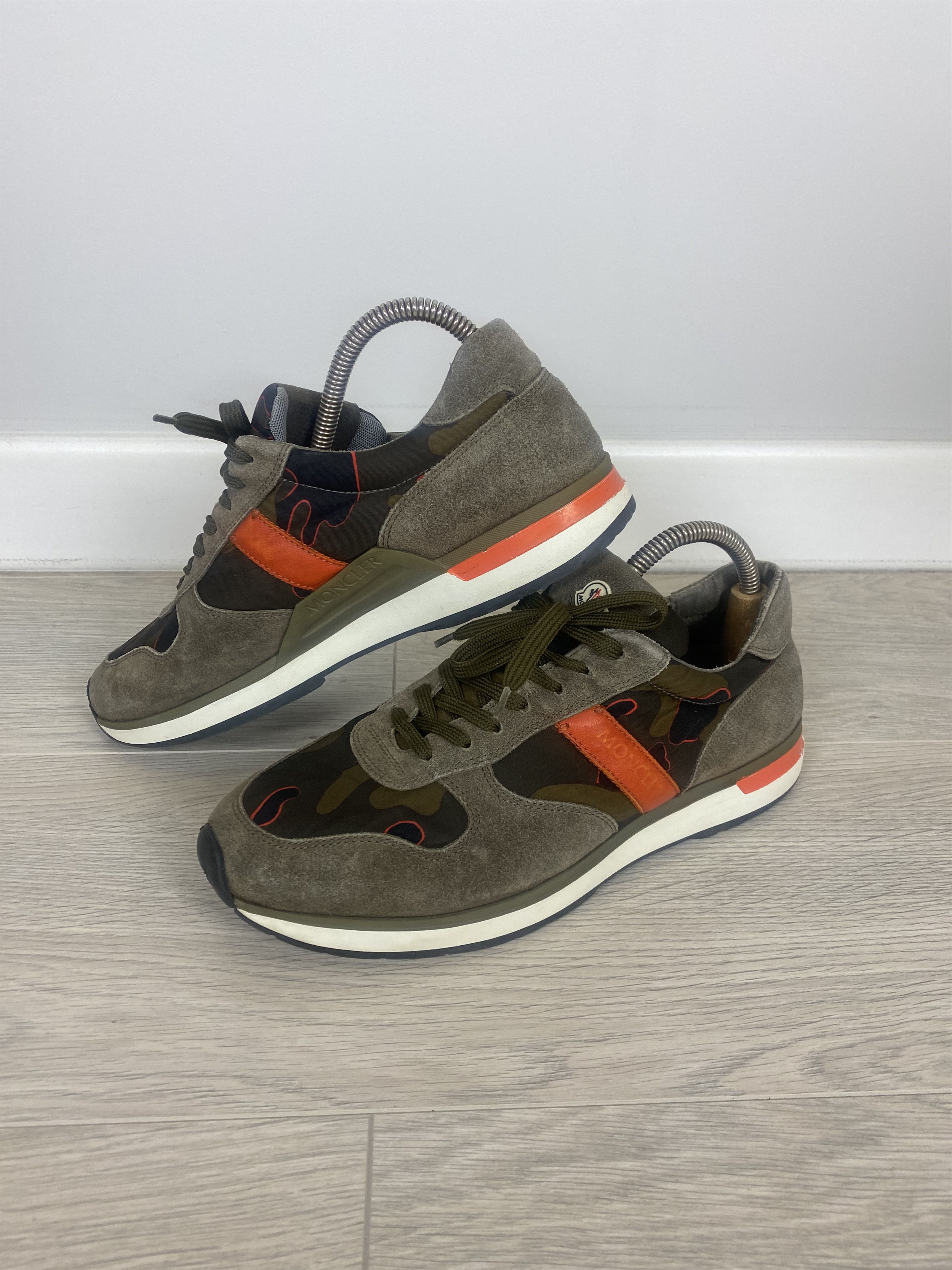 Moncler Moncler Low Top Camo Sneaker Size US 8 / EU 41 - 2 Thumbnail