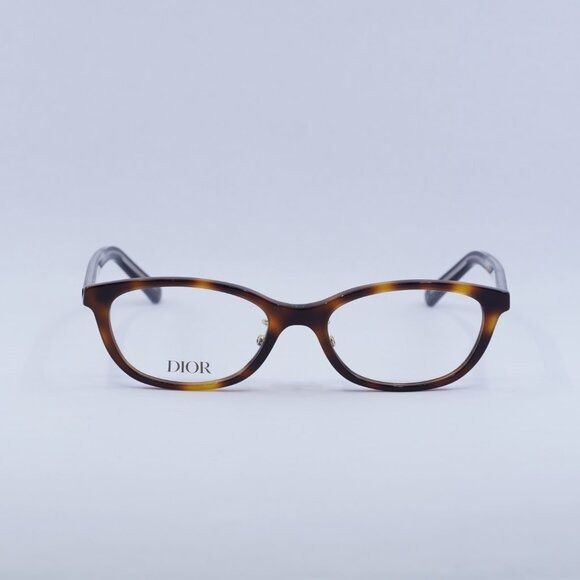 Dior Dior DIORSPIRITO R2J 2600 Eyeglasses Shiny Honey Havana 53mm Size ONE SIZE - 2 Thumbnail