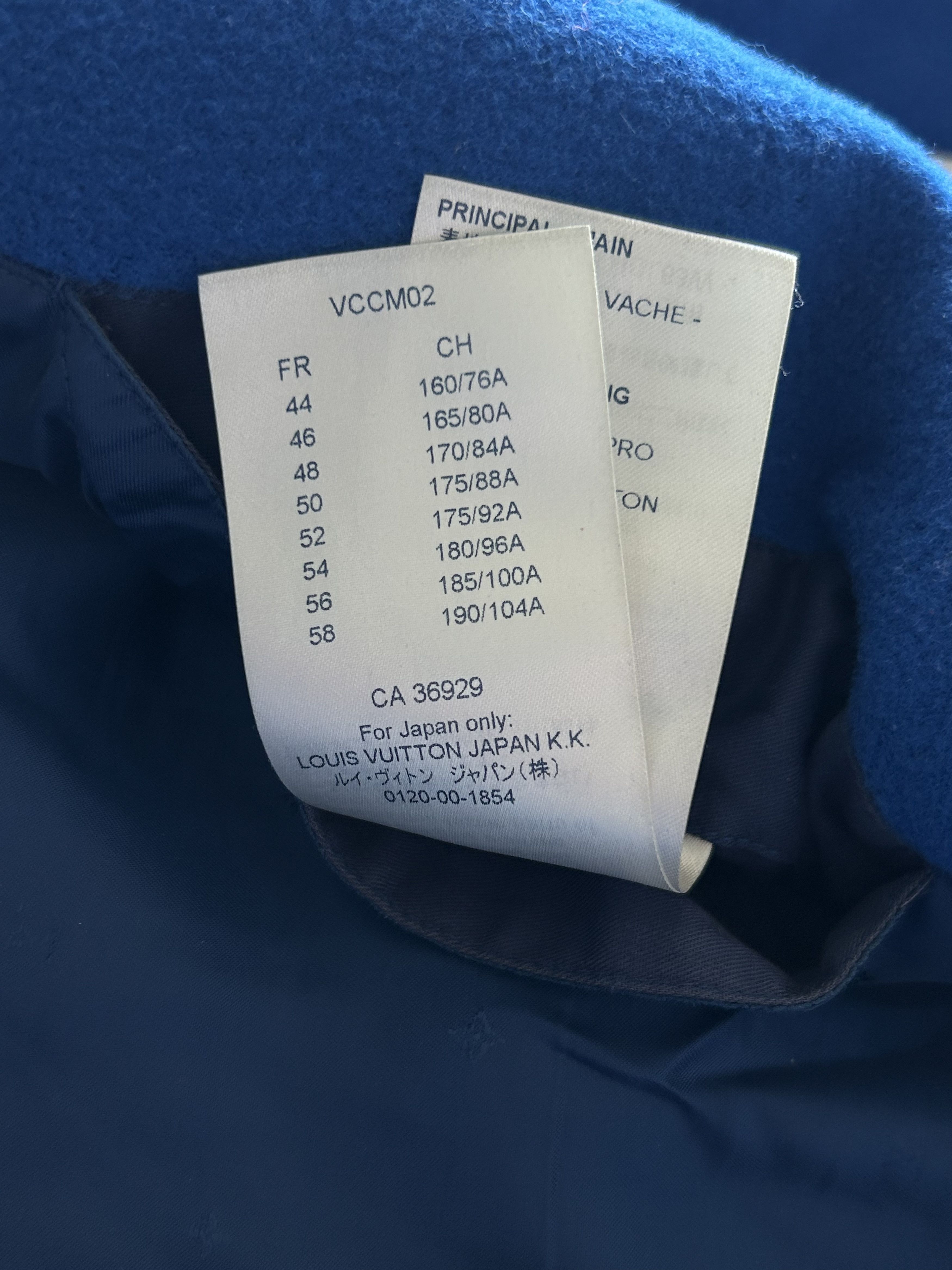Louis Vuitton Louis Vuitton Blue Wizard Of Oz Varsity Jacket Size US L / EU 52-54 / 3 - 6 Thumbnail