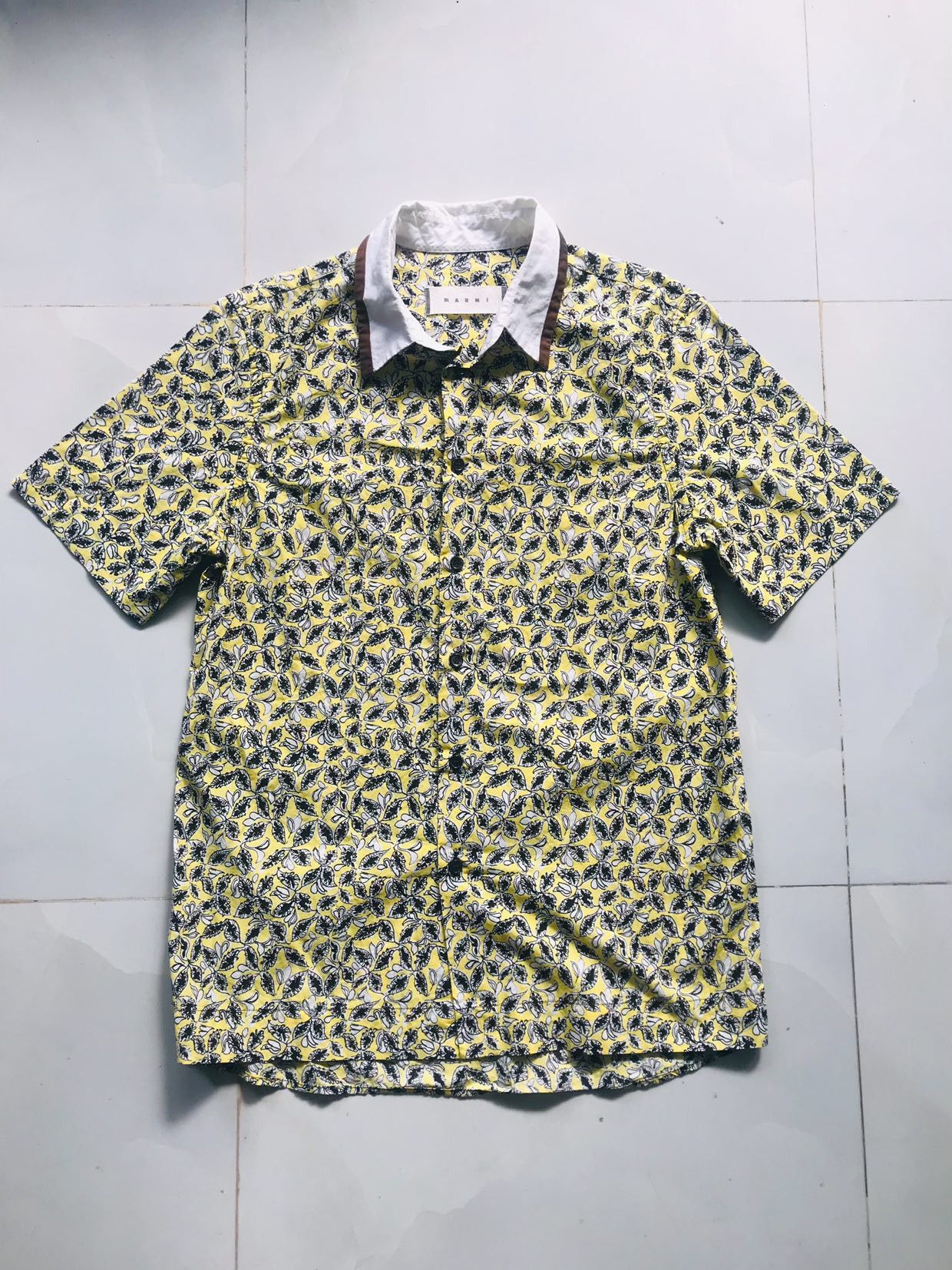 Marni Marni SS13 Floral Button Up Shirt Size US S / EU 44-46 / 1 - 2 Thumbnail