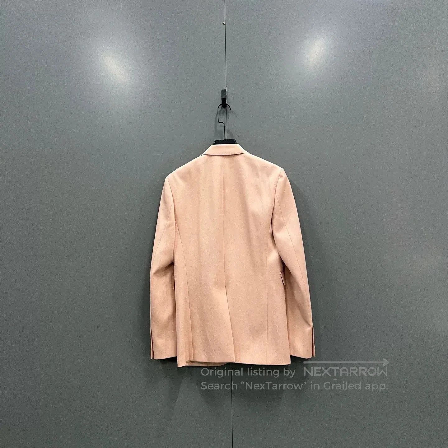Saint Laurent Paris Saint Laurent Light Pink Structured Blazer. Size US S / EU 44-46 / 1 - 2 Thumbnail
