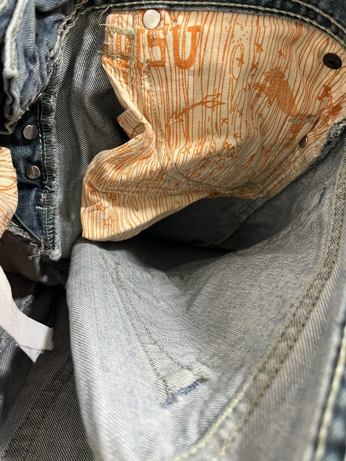 Evisu Evisu Puma Denim Size US 30 / EU 46 - 8 Thumbnail