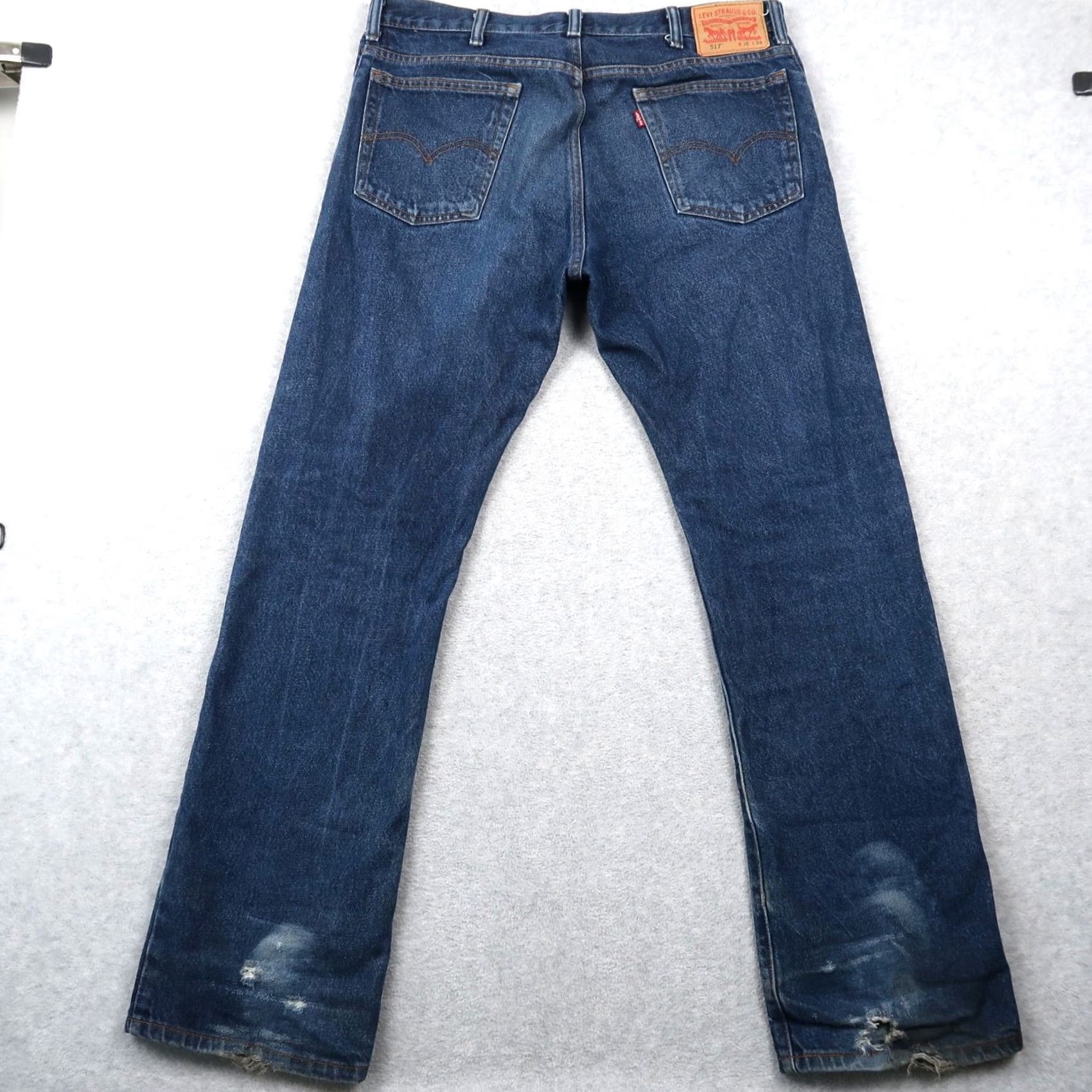 Levi's VINTAGE Levi's 517 Jeans Men's Bootcut Denim Blue 36x34 Cotton Regular) Size US 36 / EU 52 - 2 Thumbnail