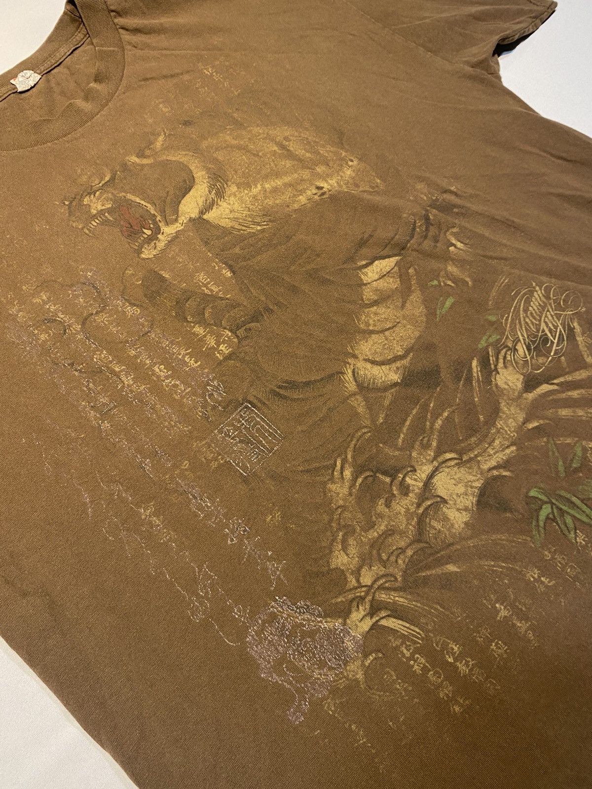 Japanese Brand Vintage Japanese Style Tribal Graphic Tee Size US XL / EU 56 / 4 - 1 Thumbnail