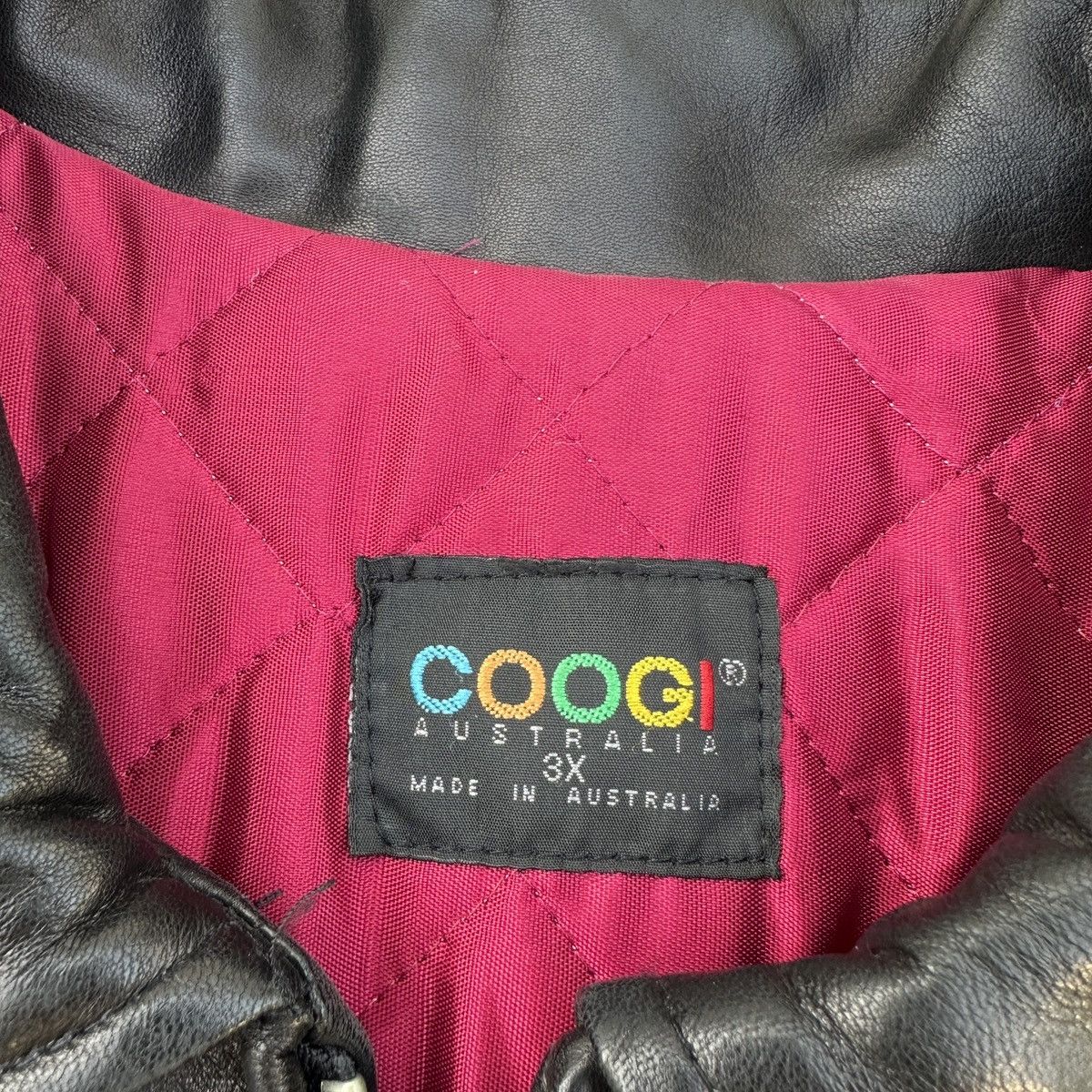 Coogi Vintage Coogi leather jacket Size US XXL / EU 58 / 5 - 5 Thumbnail