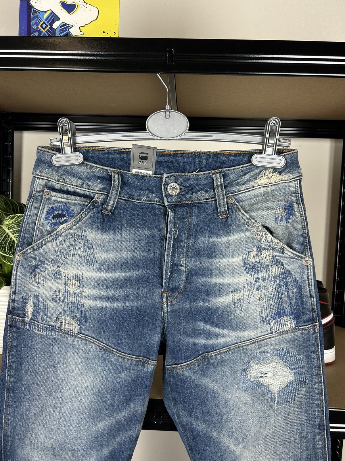 G-Star 5620 3D Zip Knee Skinny G-Star Denim Size US 29 - 2 Thumbnail