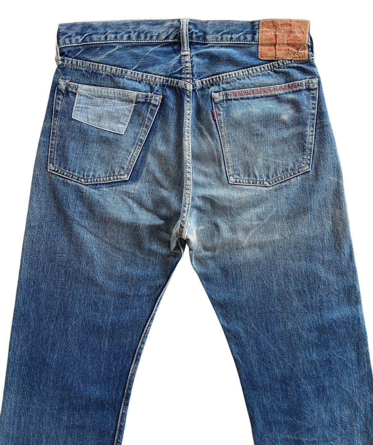 The Real McCoy's Joe McCOY Patchwork Selvedge Denim Size US 32 / EU 48 - 8 Thumbnail