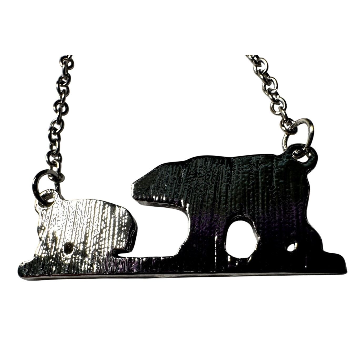 & Other Stories Mama Bear with 1 Cub Necklace Size ONE SIZE - 2 Thumbnail