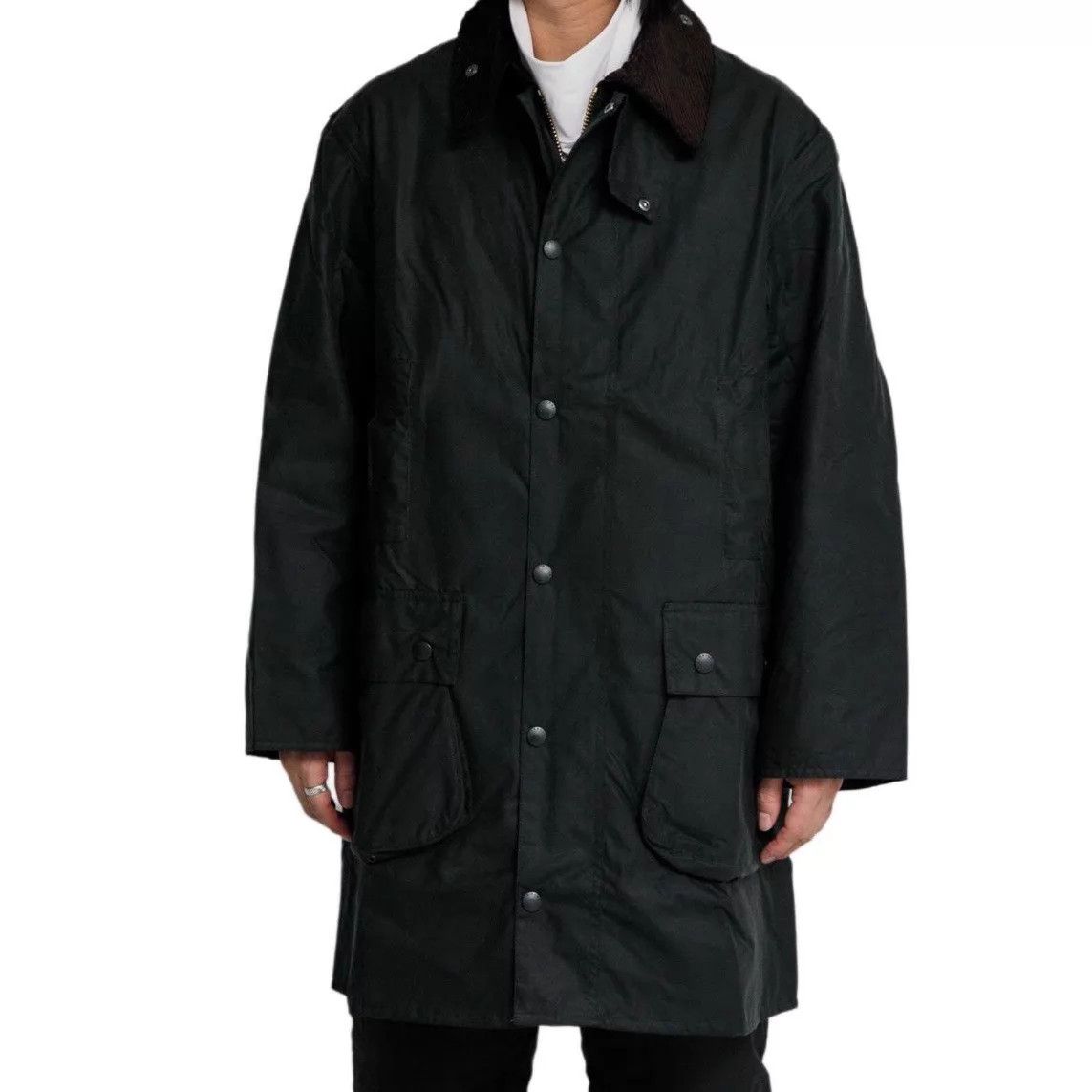 Barbour Barbour Men's Fitted Zip Collar LS Jacket 44 Size US S / EU 44-46 / 1 - 6 Thumbnail