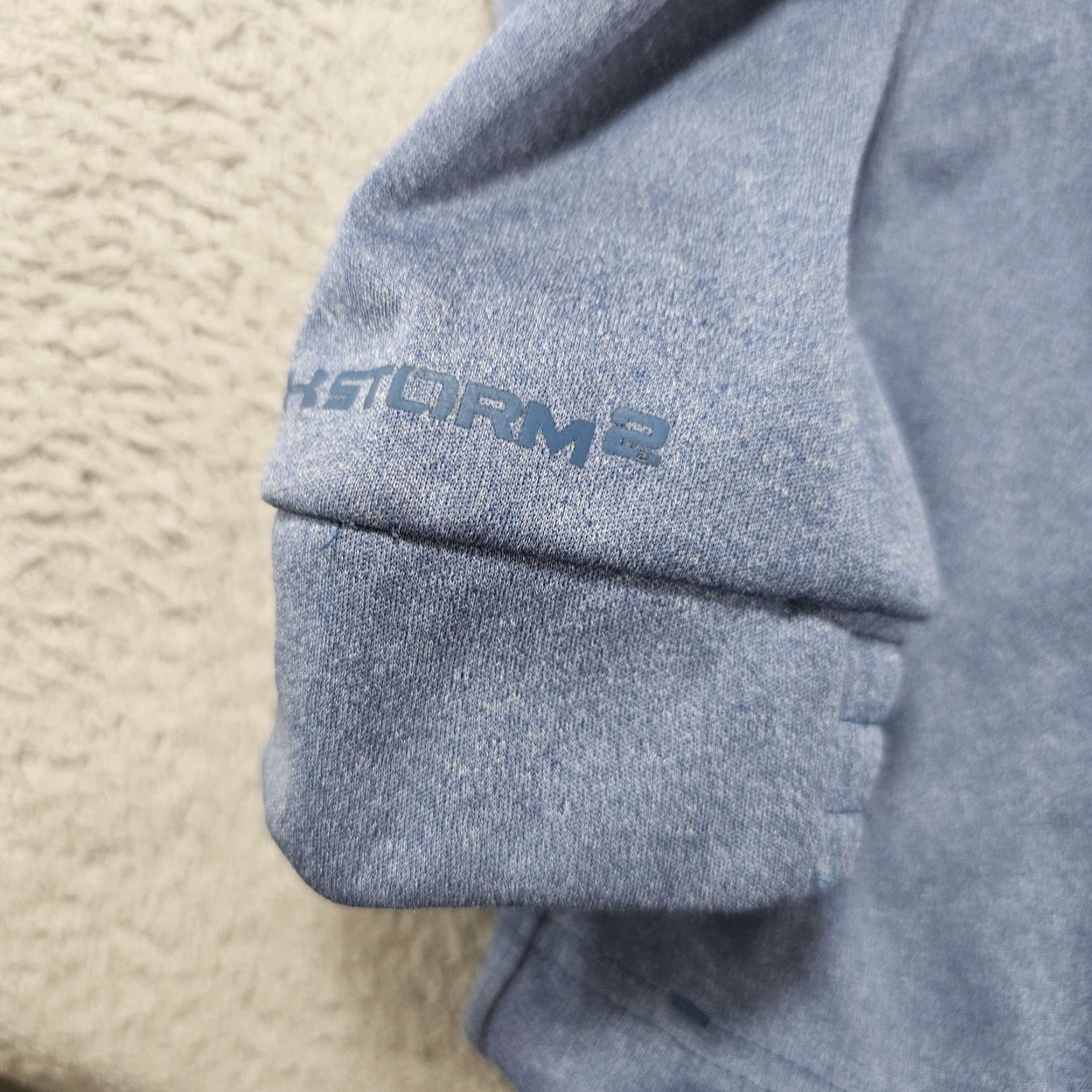 Under Armour Under Armour Pullover Mens XL Blue UA Storm 2 1/4 Zip Golf Water Resistant Size US XL / EU 56 / 4 - 3 Thumbnail