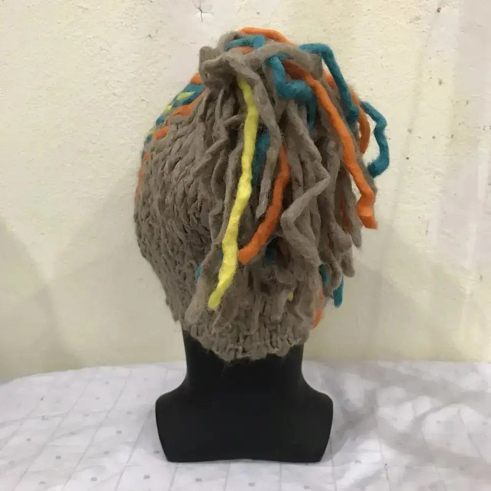 Japanese Brand Rare Design Knit Beanie Hat Size ONE SIZE - 5 Thumbnail
