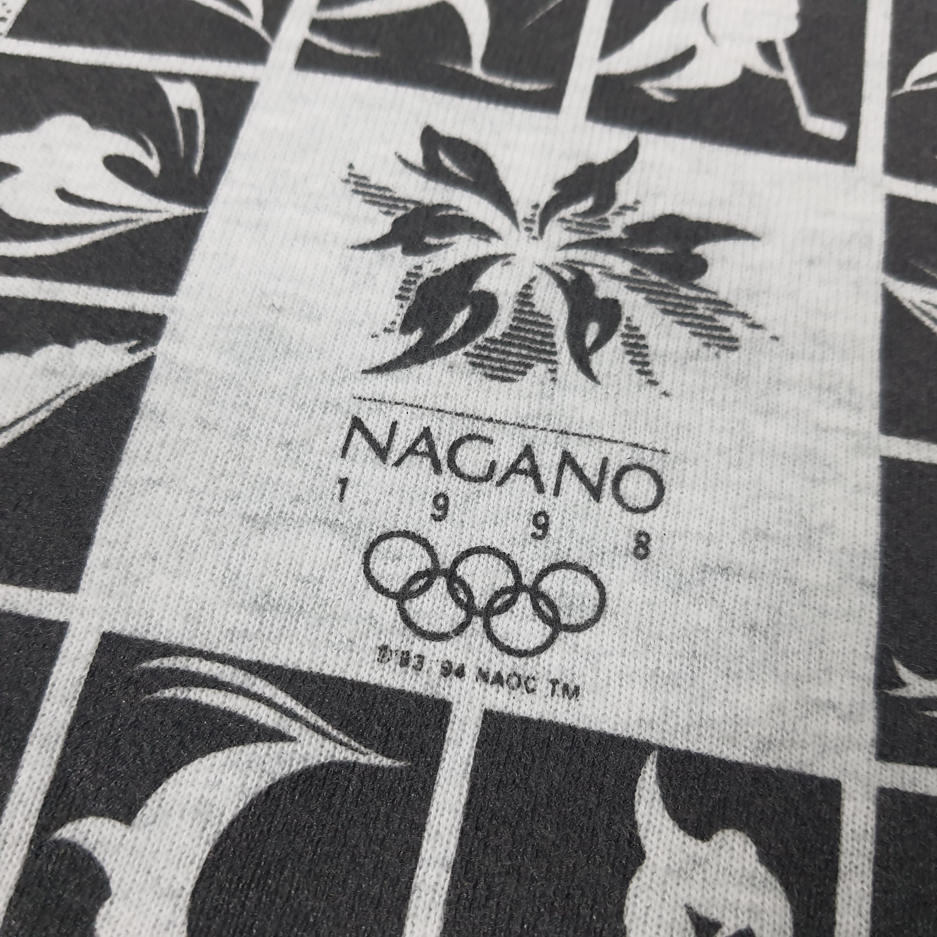 Japanese Brand × Vintage Vintage Mizuno Nagano 1998 Olympic 90s Sweatshirts Size US L / EU 52-54 / 3 - 3 Thumbnail