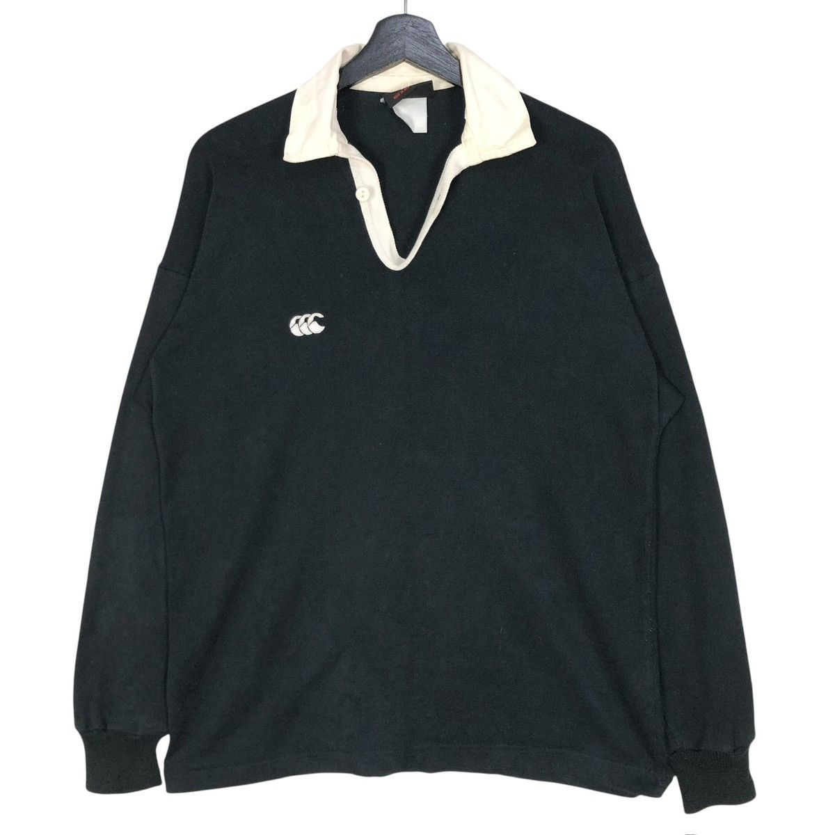Vintage 90s Cantebury Polos Shirt Button Collar Pullover
