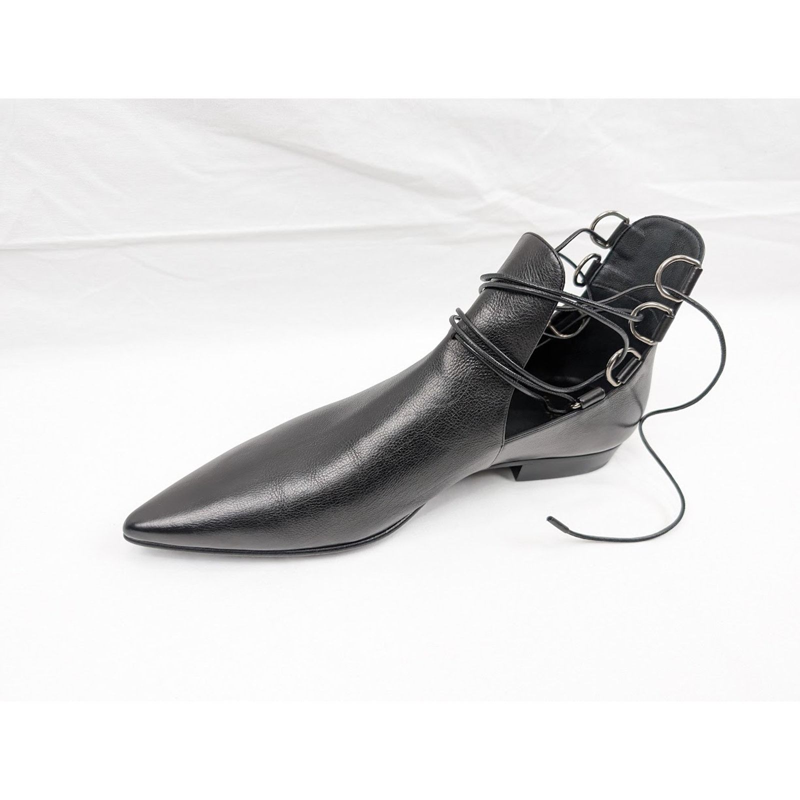 Saint Laurent Paris o1rshd1 Q:2 / Goth 15 Lace Up Shoes in Nero Size US 10 / EU 43 - 8 Thumbnail