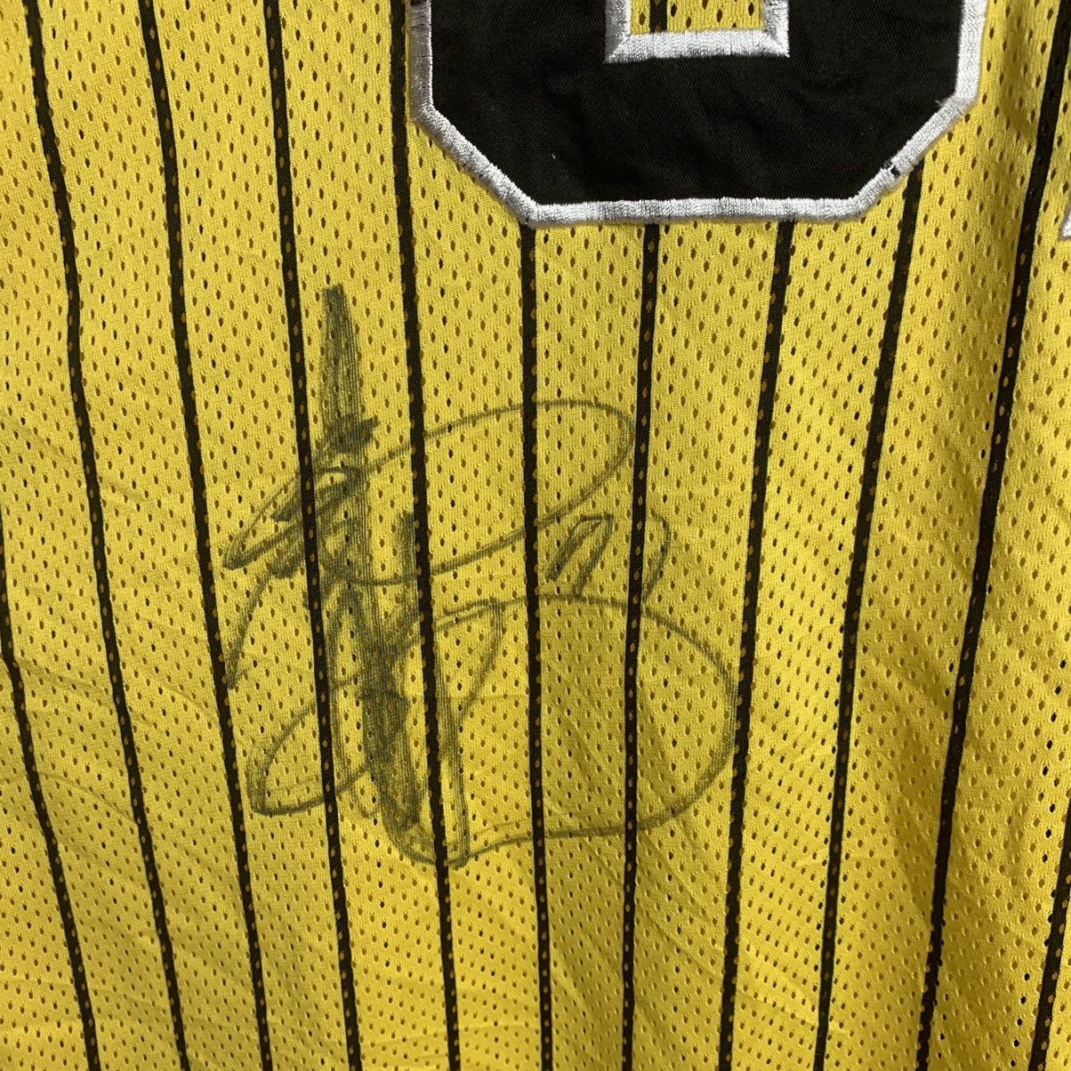 Japanese Brand × Vintage Vintage Hansin Tigers Baseball Jersey with Signature Size US M / EU 48-50 / 2 - 18 Thumbnail
