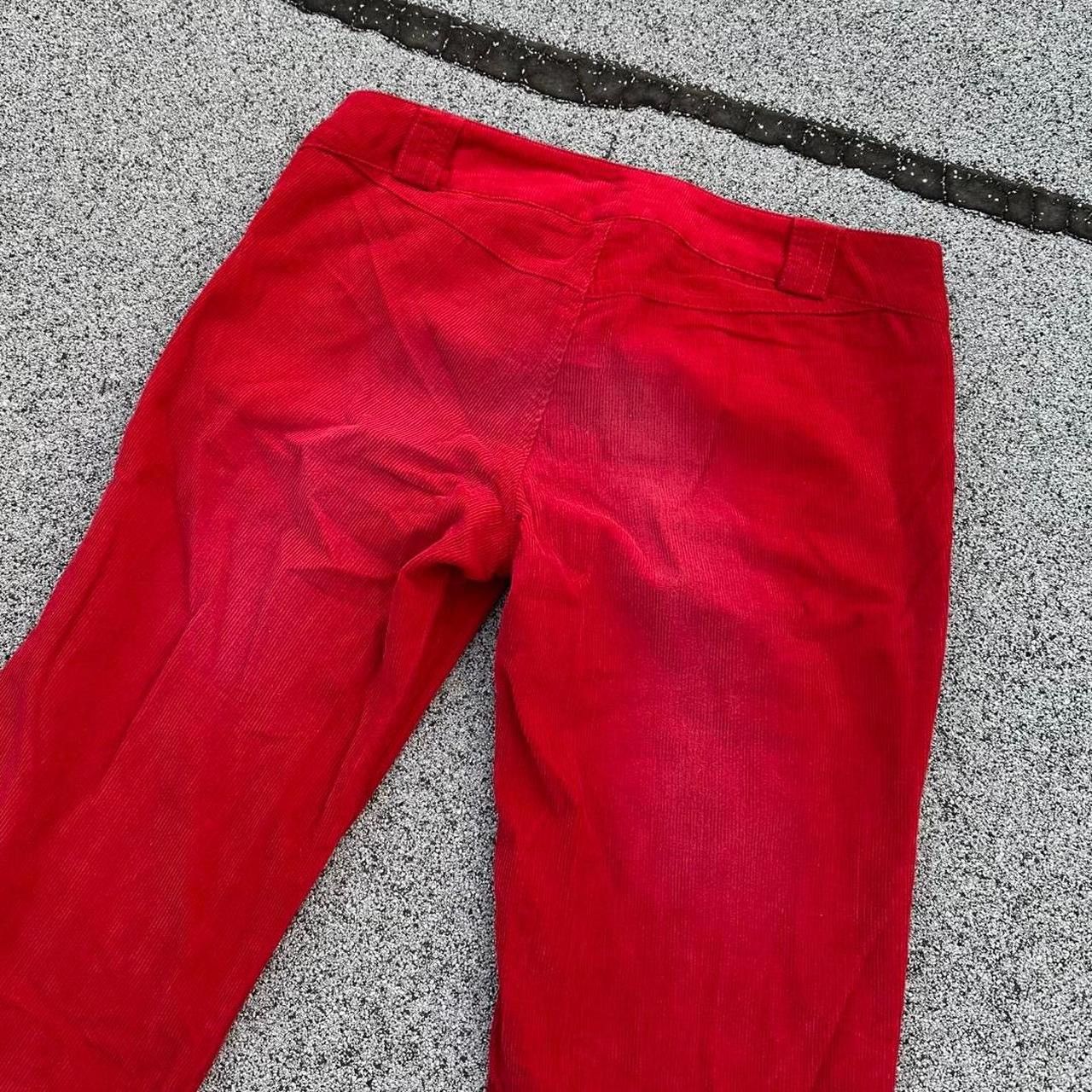 Diesel Diesel red corduroy pants Size 26" / US 2 / IT 38 - 7 Thumbnail
