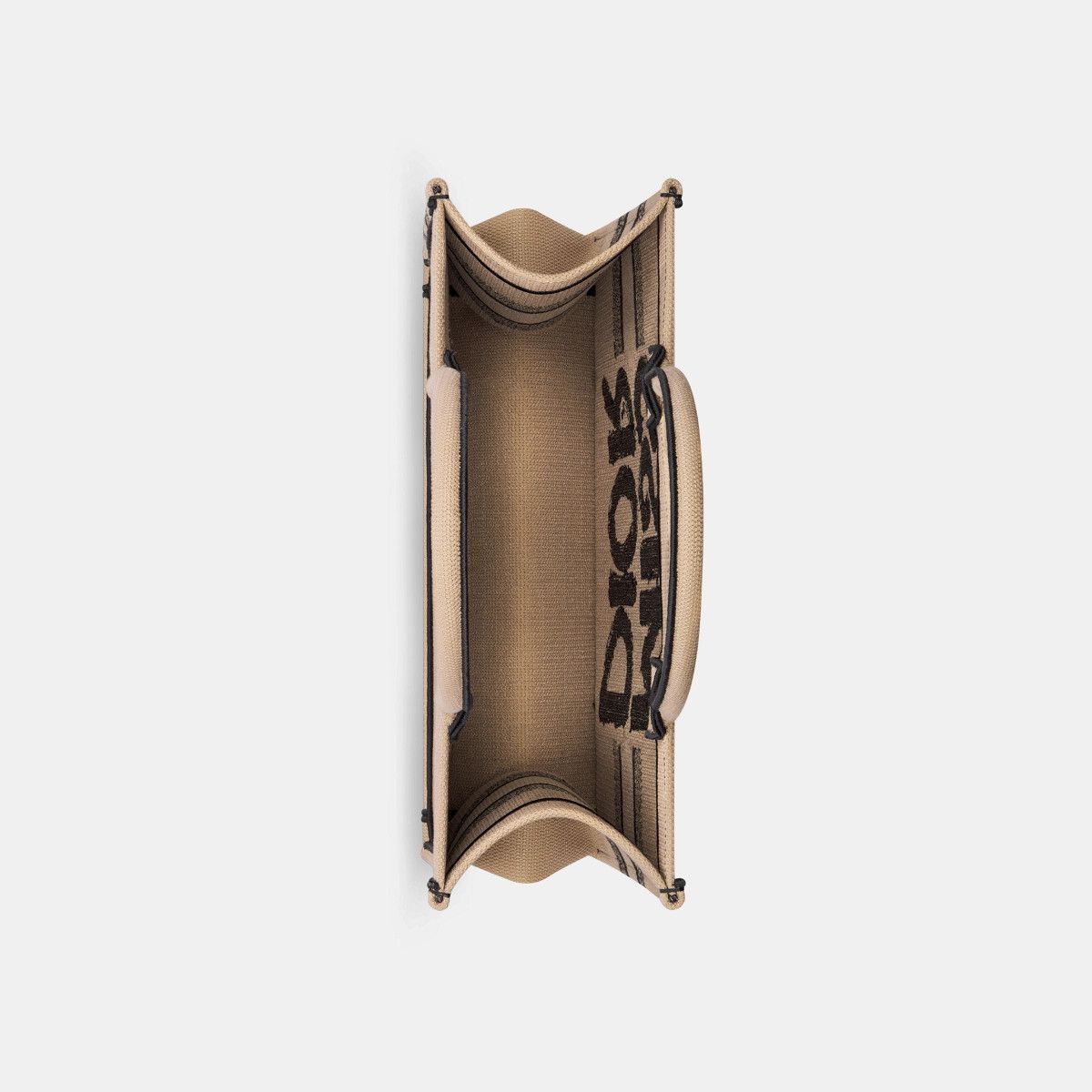Dior o1bcso1str0226 Size:OS/Medium Book Tote in Beige/Black Size ONE SIZE - 3 Thumbnail