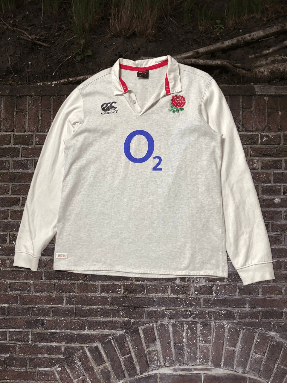Canterbury of New Zealand England 2015 Rugby Union Long Sleeve Shirt Canterbury Size L Size US L / EU 52-54 / 3 - 1 Thumbnail