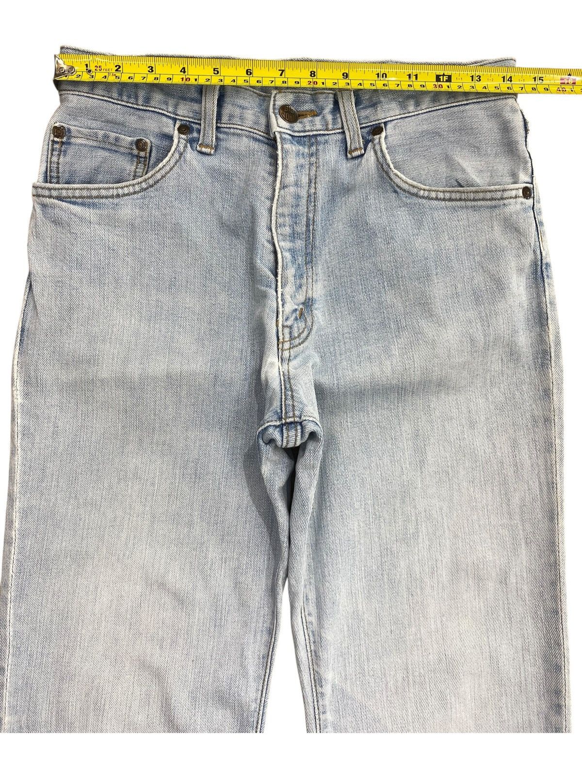 Big John Big John Faded Blue Wash Style Jeans Size US 28 / EU 44 - 8 Thumbnail