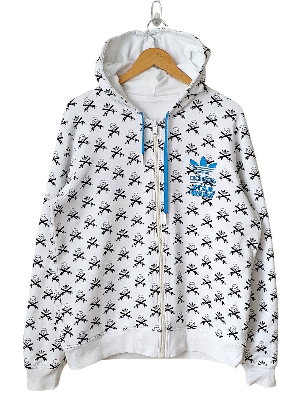 Adidas × Star Wars Adidas x Star Wars Reversible Full Print Zip Hoodie Size US L / EU 52-54 / 3 - 2 Thumbnail