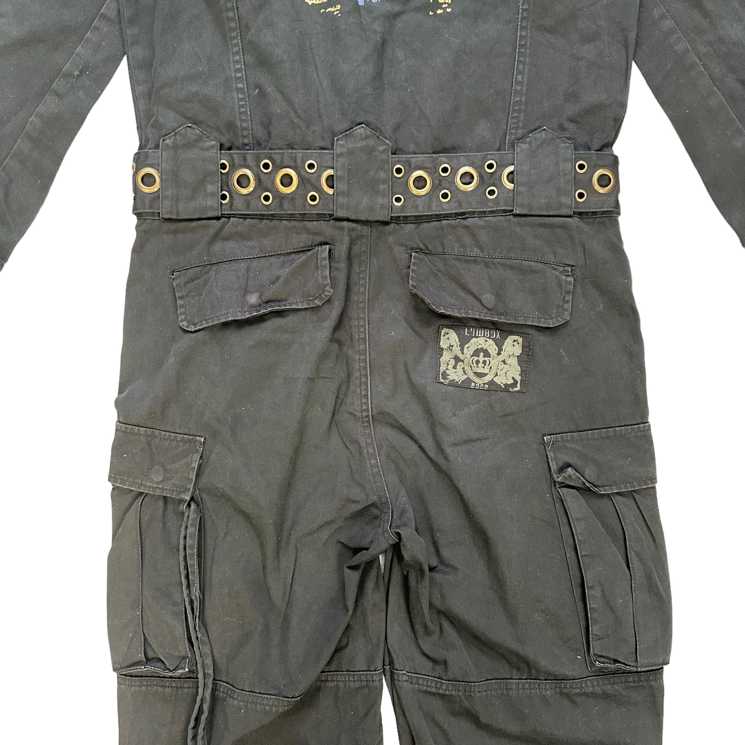 LOWBOX LOWBOX PREMIUM BIG LOGO BONDAGE CARGO COVERALL #8521-012 Size US 34 / EU 50 - 3 Thumbnail