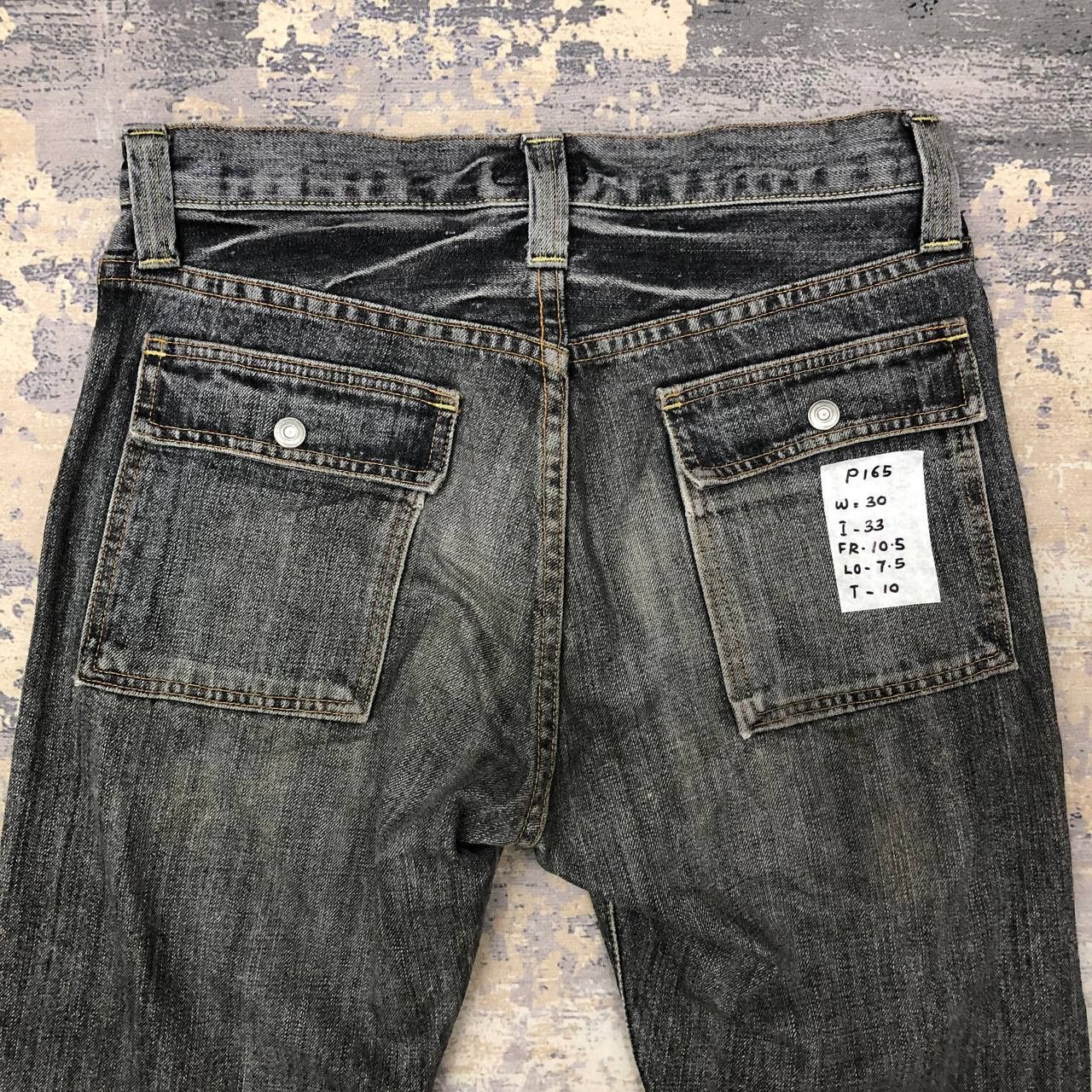 Johnbull P165 THE AMERICAN SPIRIT JOHN BULL SKINNY BUSH PANTS Size US 30 / EU 46 - 4 Thumbnail