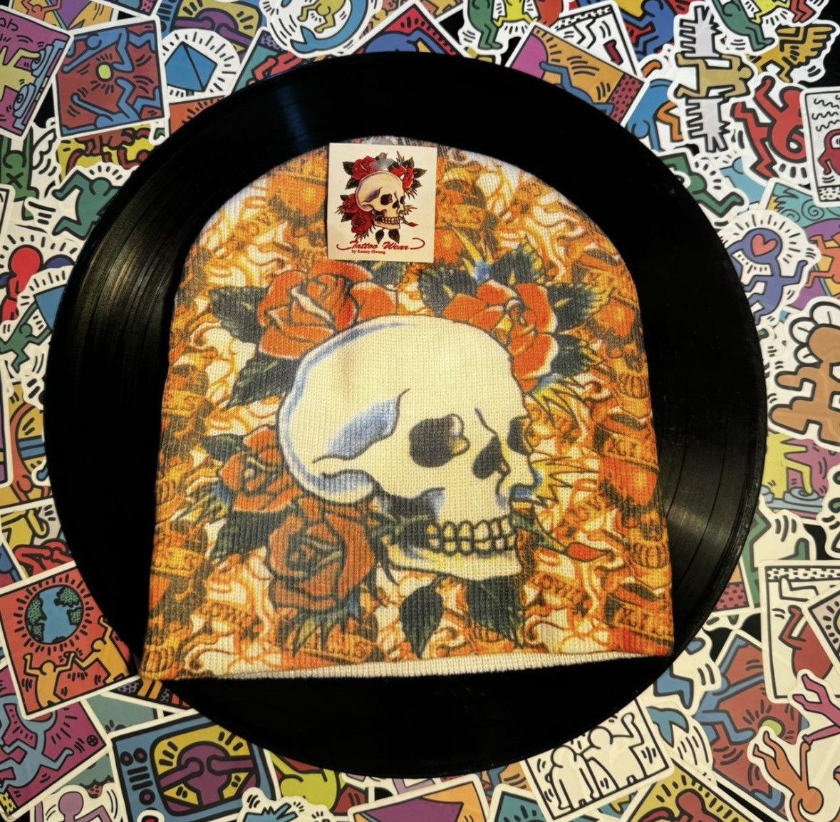 Ed Hardy Ed Hardy style Skull beanie Size ONE SIZE - 1 Thumbnail