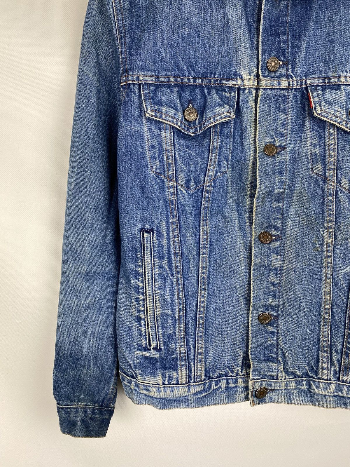 Levi's VTG 80s Levis Type 3 men’s denim trucker jacket size ~ M Size US M / EU 48-50 / 2 - 7 Thumbnail