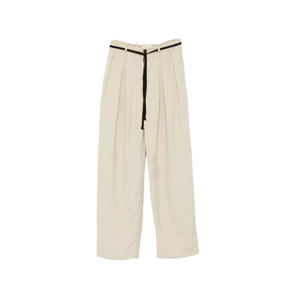 Barena Barena NEUTRALS Trousers - High-Waisted Trousers Size 28" / US 6 / IT 42 - 1 Thumbnail