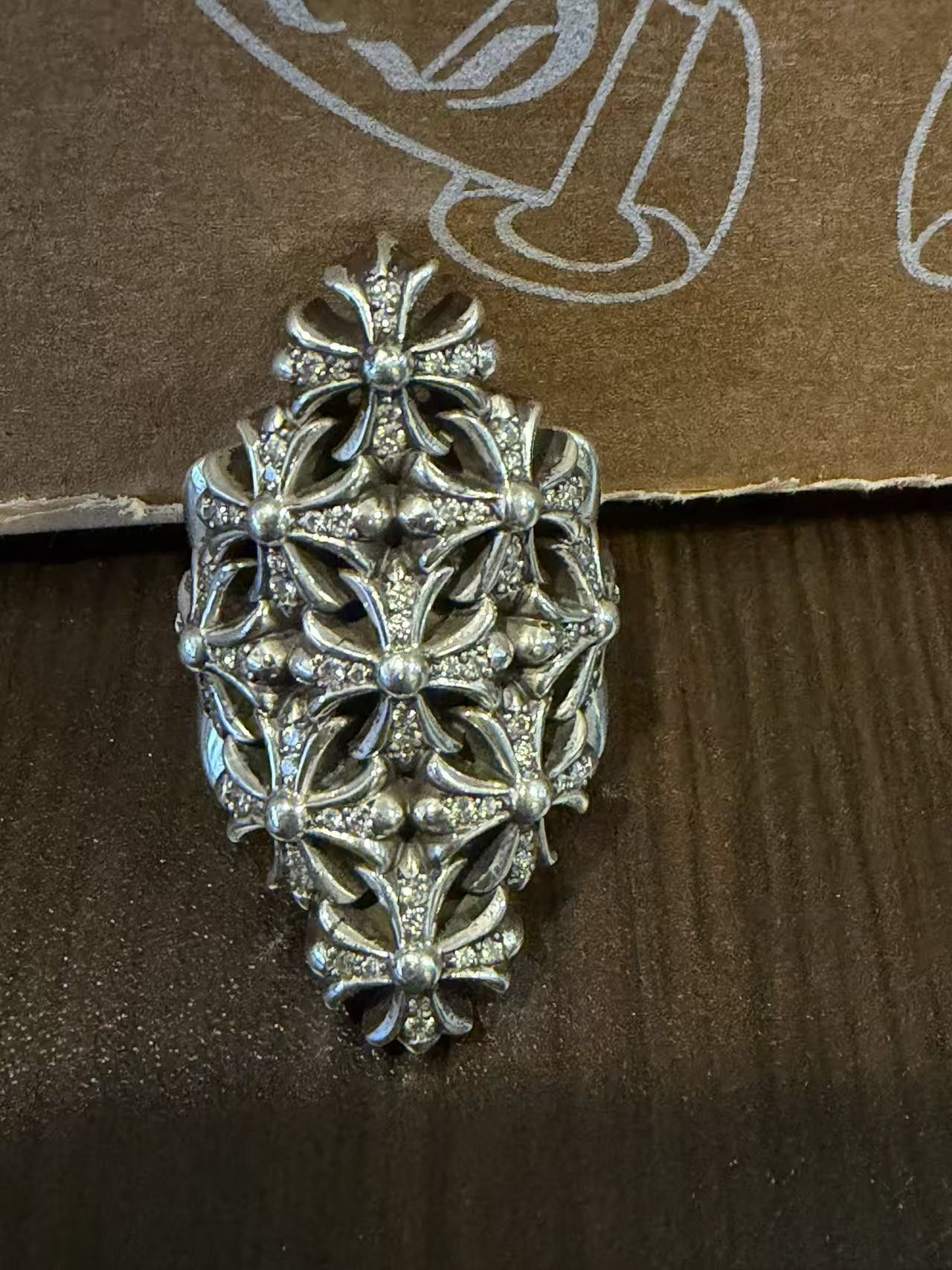 Chrome Hearts Chrome Hearts ChainMail Ring US8 Size ONE SIZE - 5 Thumbnail
