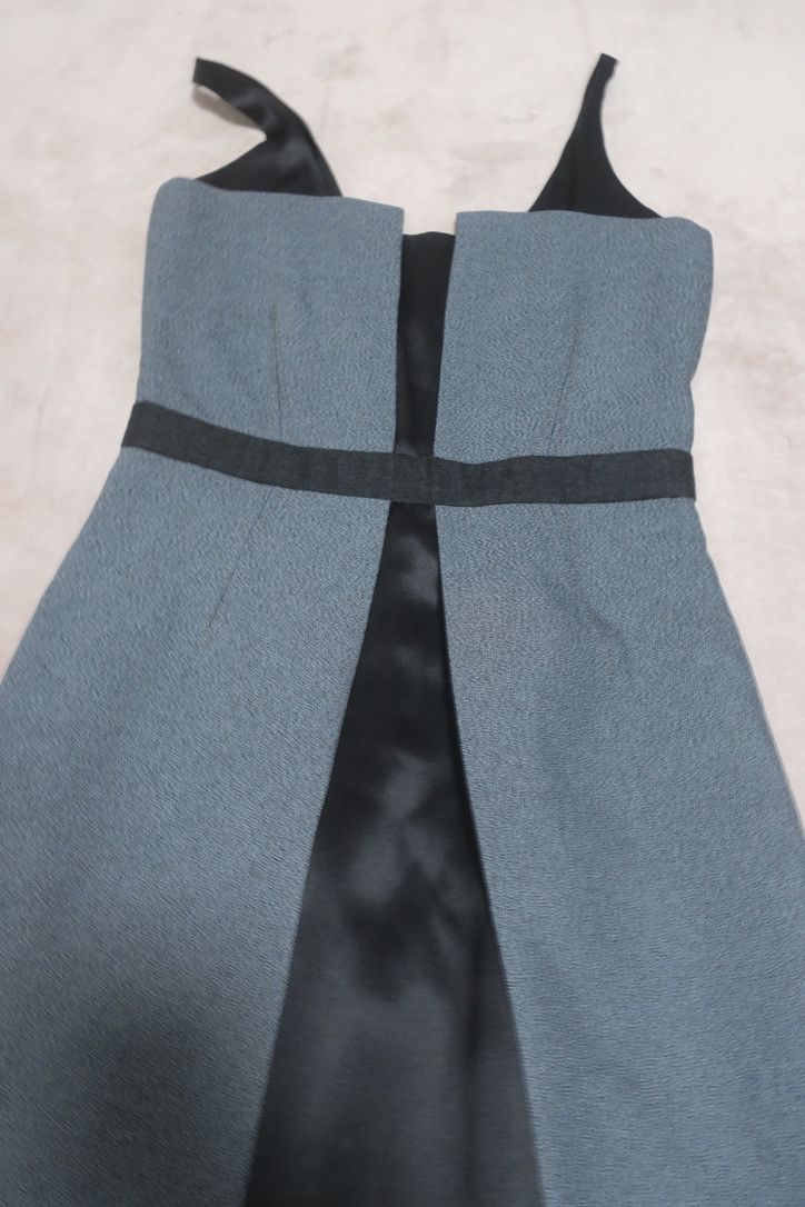 Gianfranco Ferre Sleeveless Silk Insert Wool Italy Made Size S / US 4 / IT 40 - 2 Thumbnail
