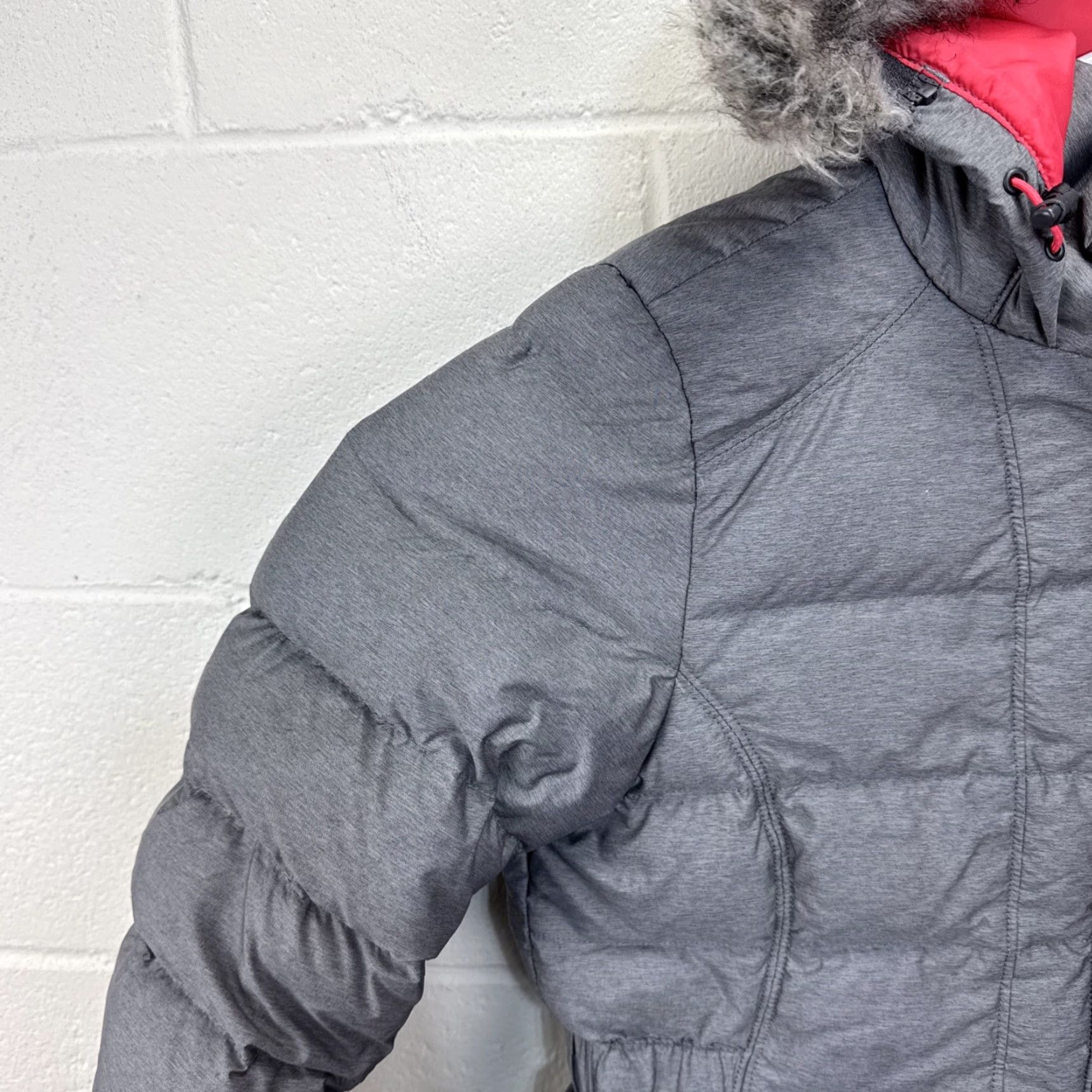 The North Face The North Face Jacket Womens Size Medium Gotham Gray Down Puffer CX66 Bubble Size M / US 6-8 / IT 42-44 - 3 Thumbnail