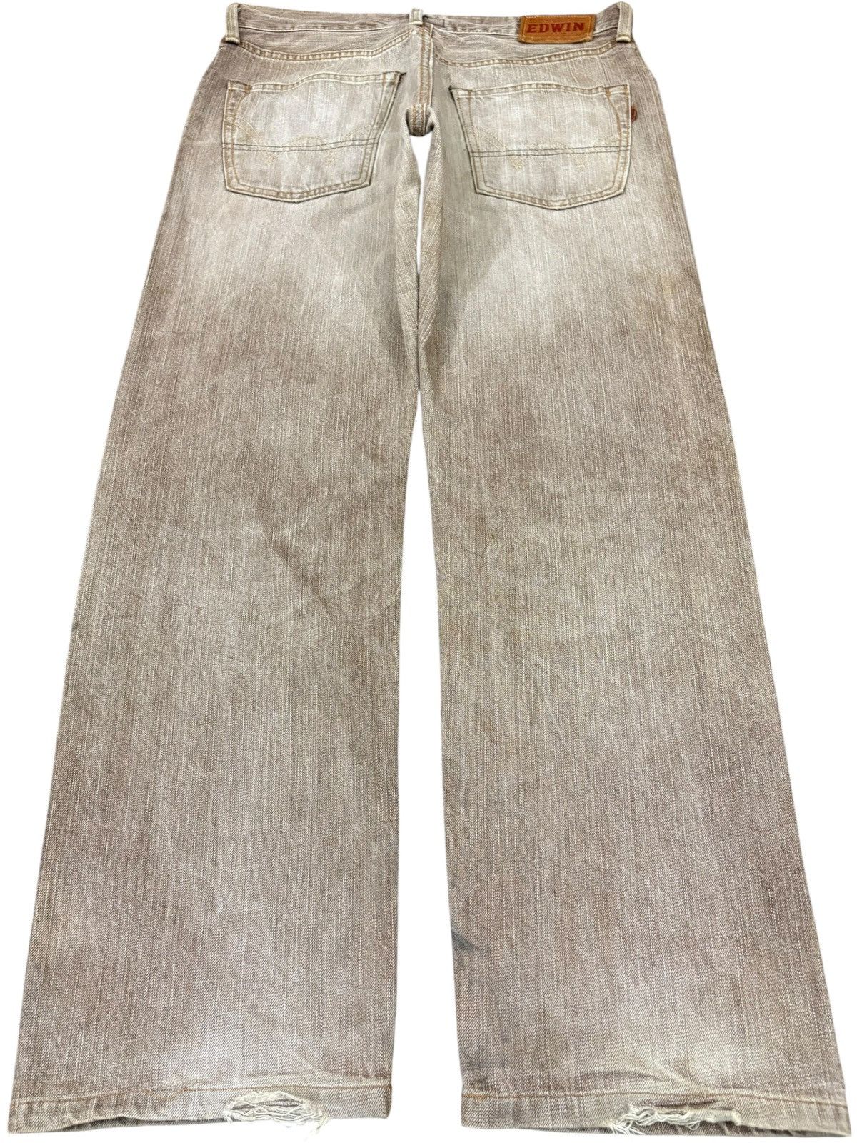 Edwin Vintage Edwin 505zx Selvedge Rusty Wash Baggy Jeans Size US 34 / EU 50 - 3 Thumbnail